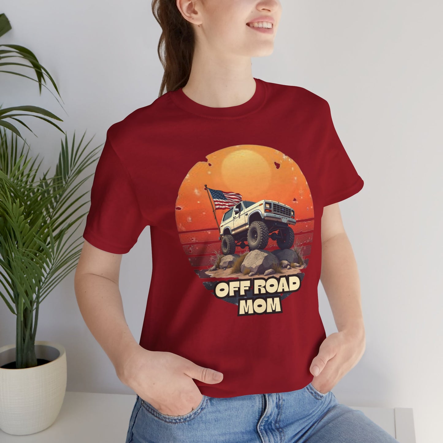 Off Road Mom Unisex Jersey Tee - Adventure Awaits!