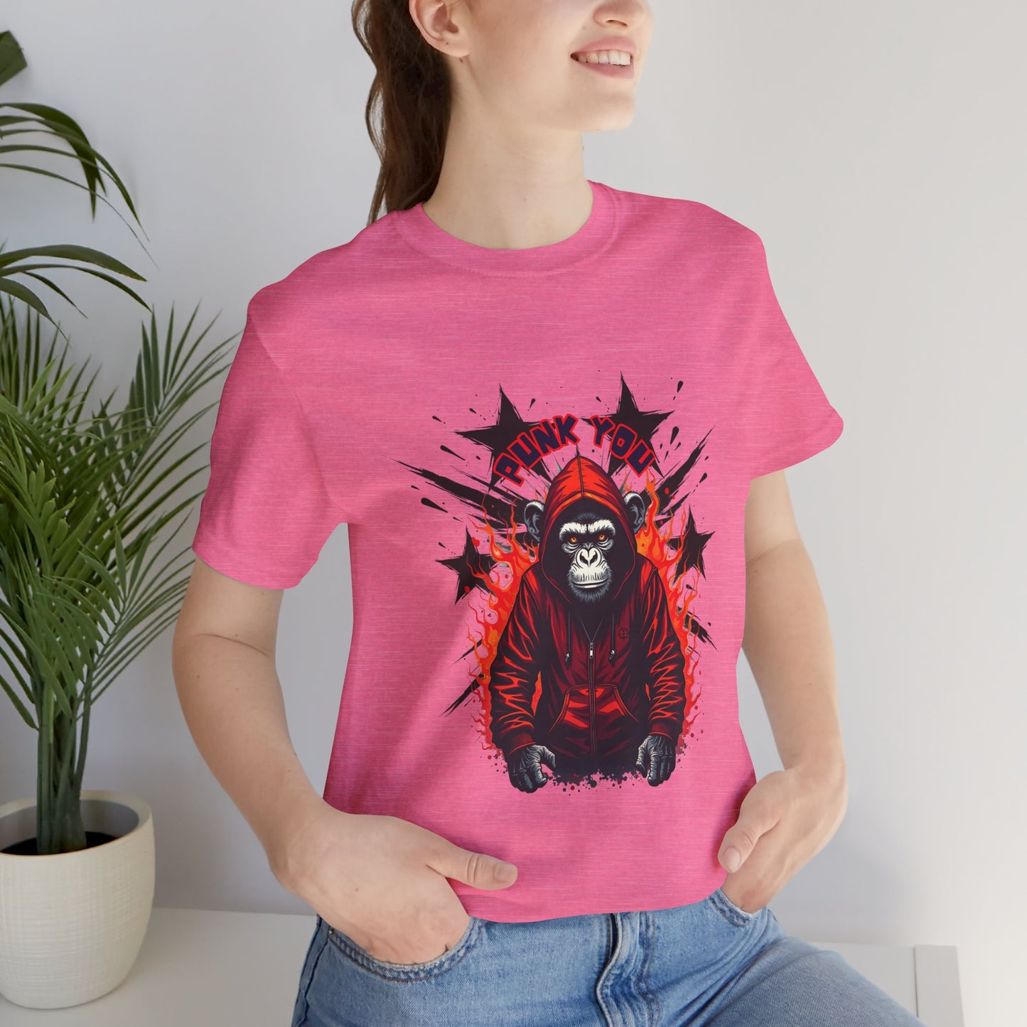 Gorilla Graphic Tee - Unisex Jersey Short Sleeve Shirt for Animal Lovers