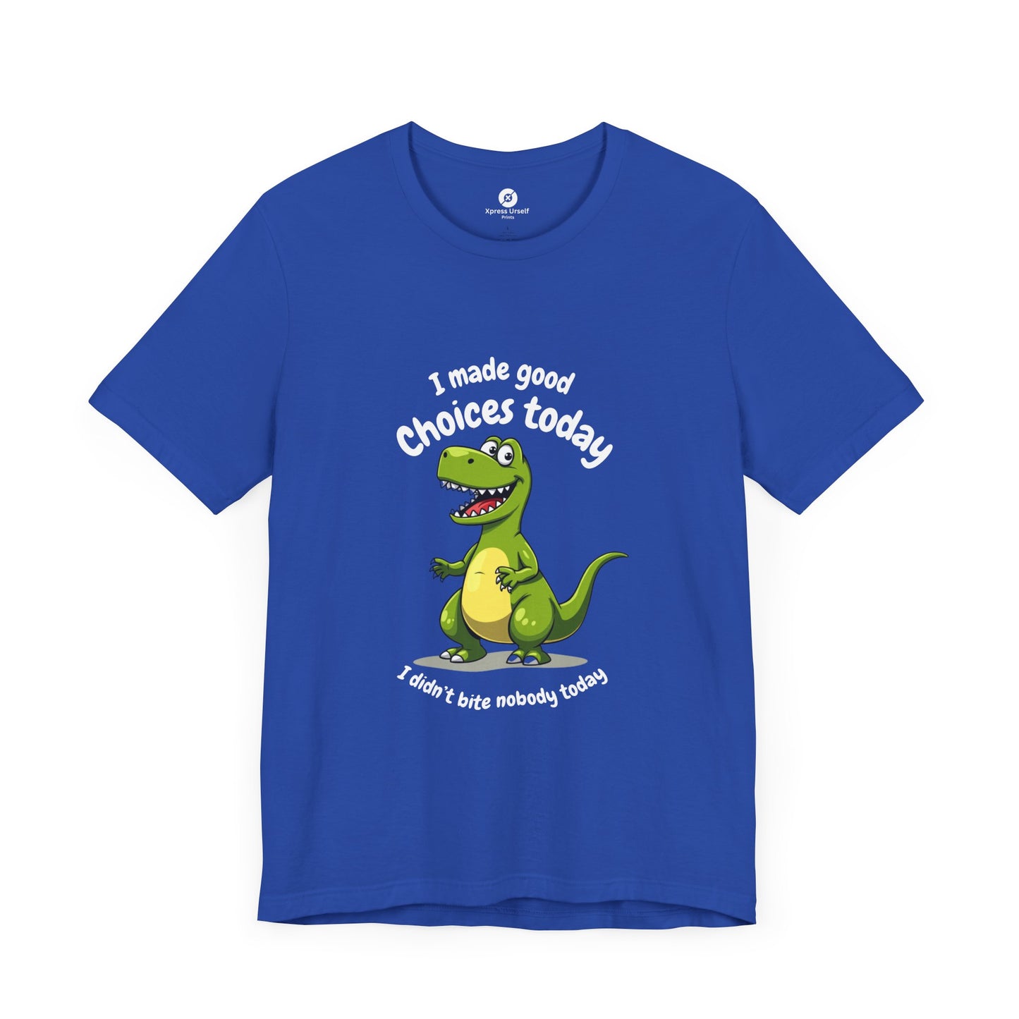 Kids' T-Shirt - "I Made Good Choices Today" Dinosaur Tee