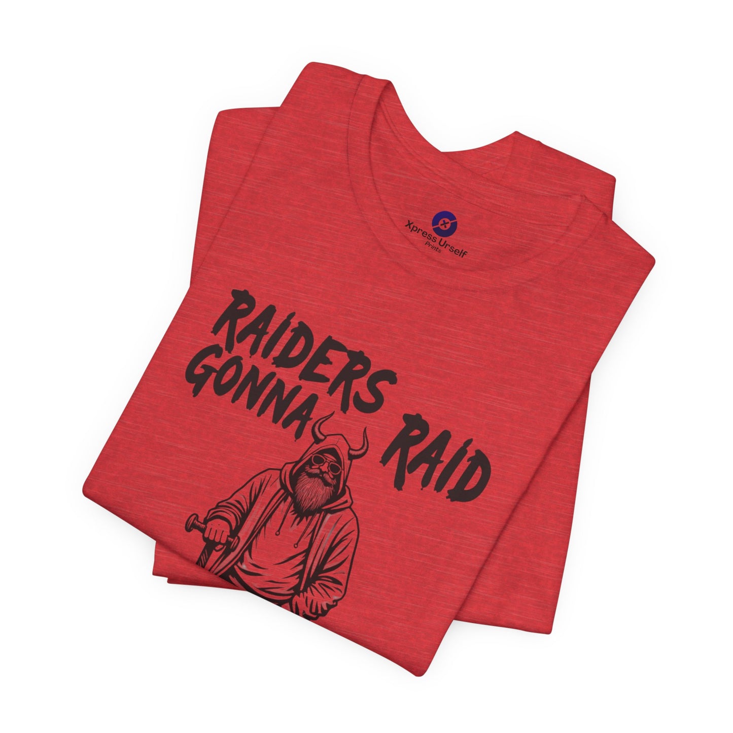 Raiders Gonna Raid Unisex Jersey Tee - Perfect Sports T-Shirt for Fans