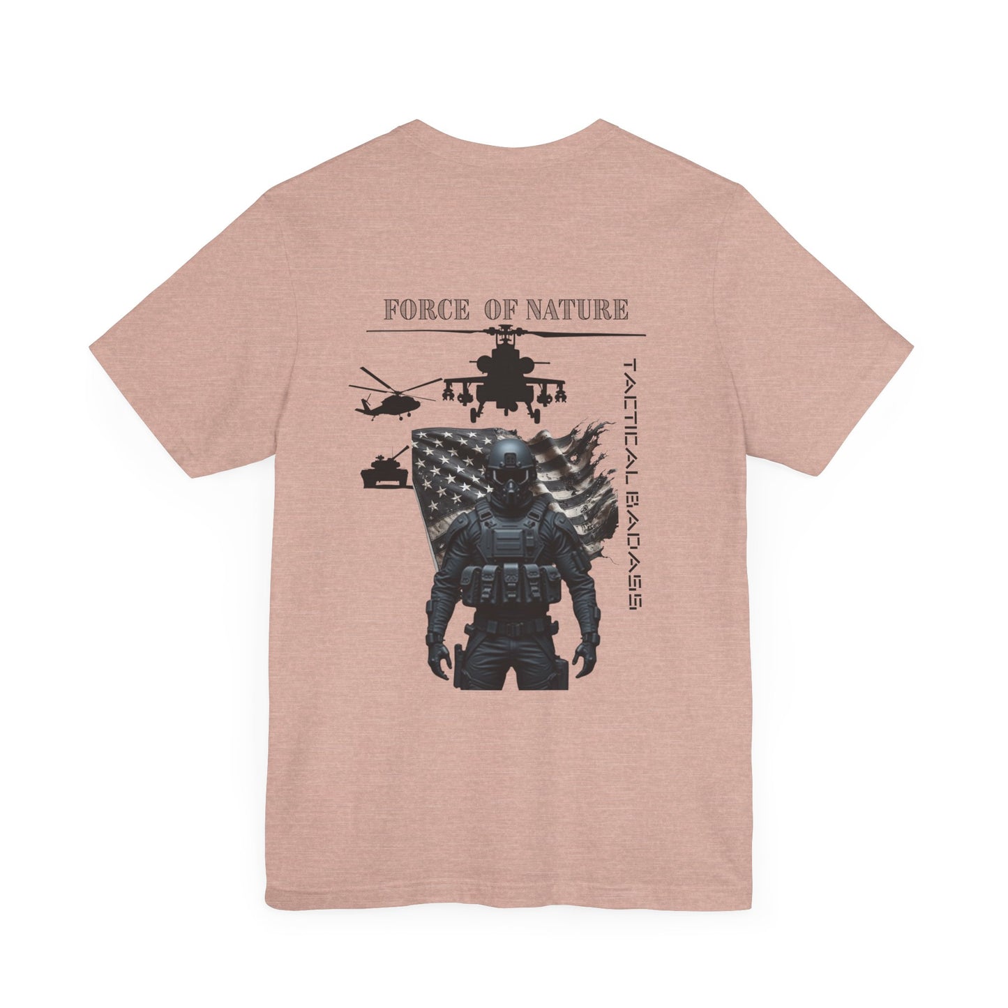 Unisex Tactical Force of Nature Tee - Military Inspired Short Sleeve Shirt