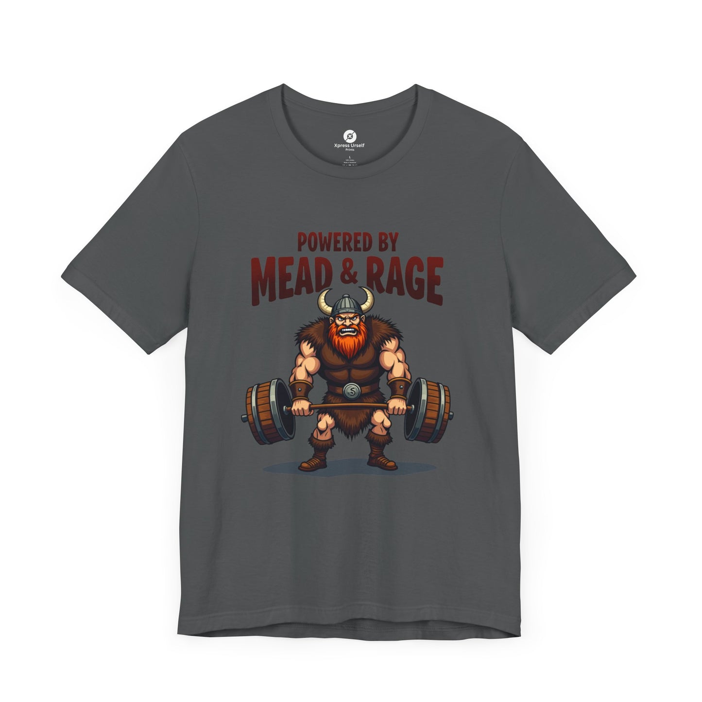 Powered by Mead & Rage Unisex Gym Tee