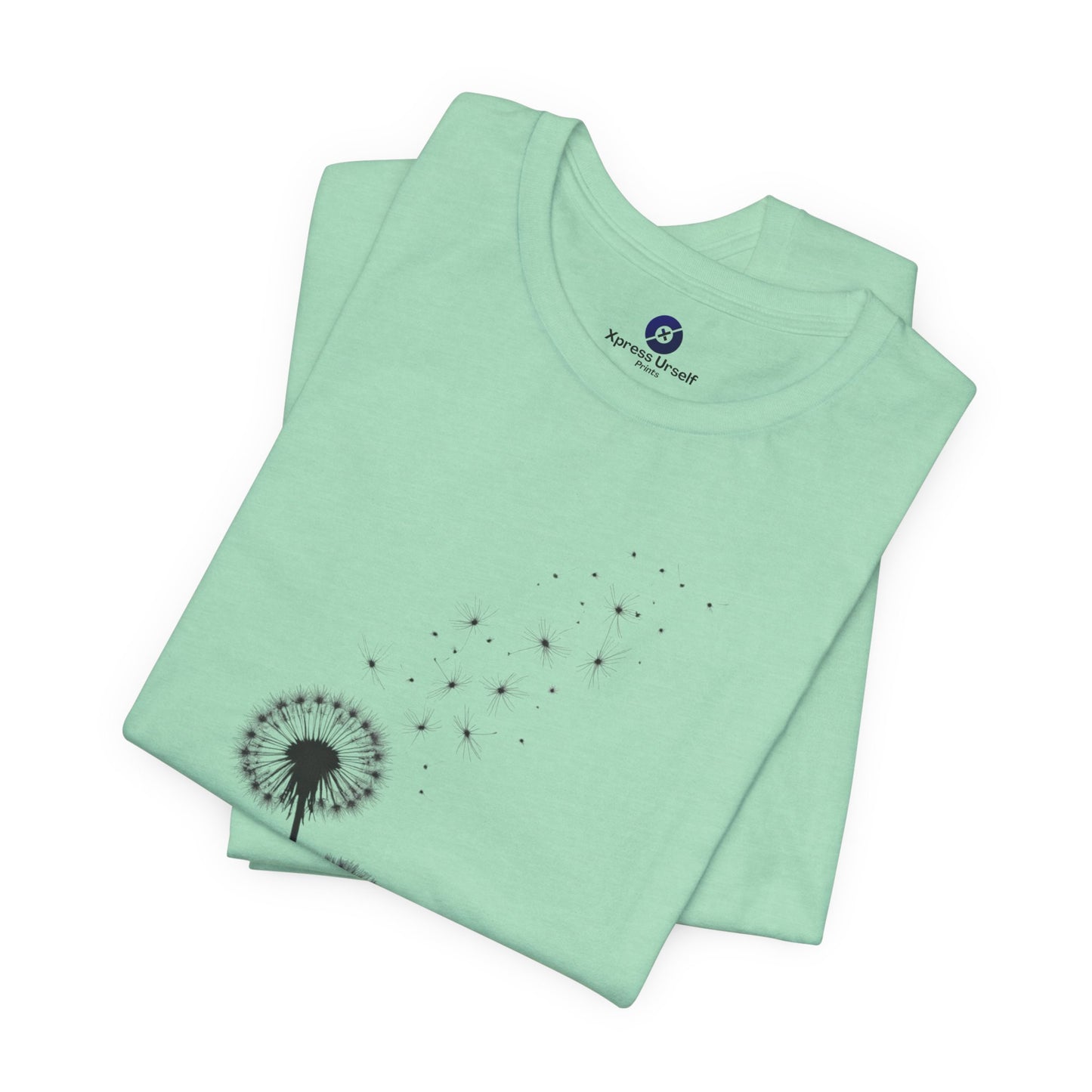 Dandelion Dreams Unisex Jersey Short Sleeve Tee - Nature-Inspired Tee for Relaxed Vibes