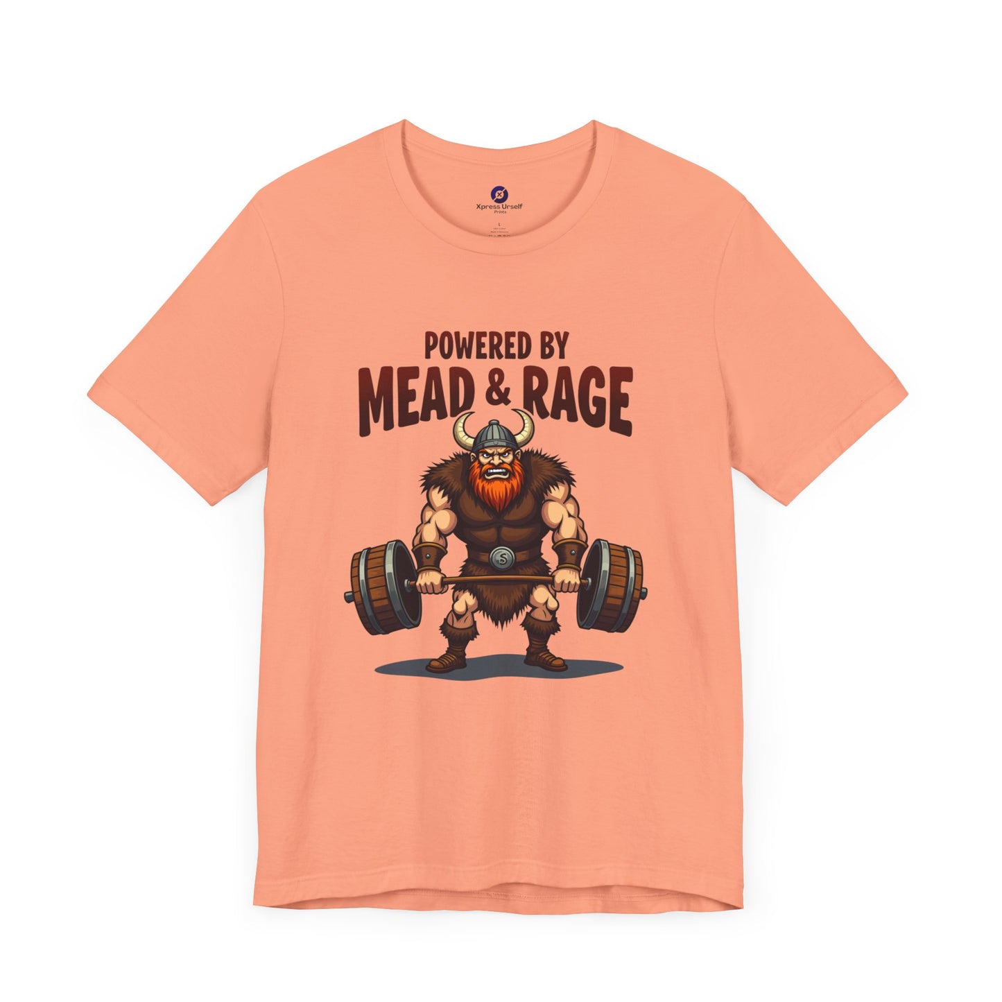 Powered by Mead & Rage Unisex Gym Tee