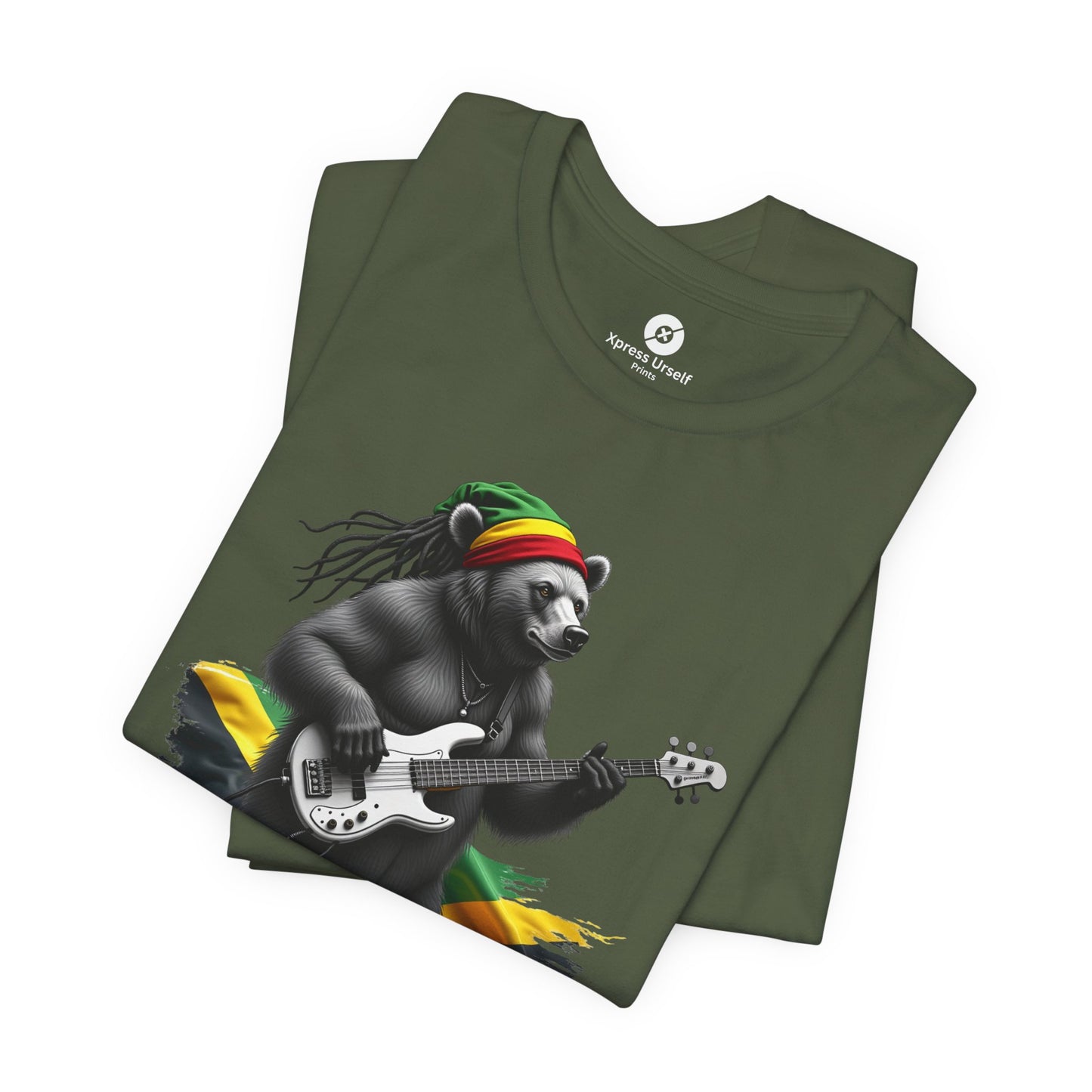 Reggae Panda T-Shirt - "Every Mickle Mek a Muckle" - Unisex Jersey Tee