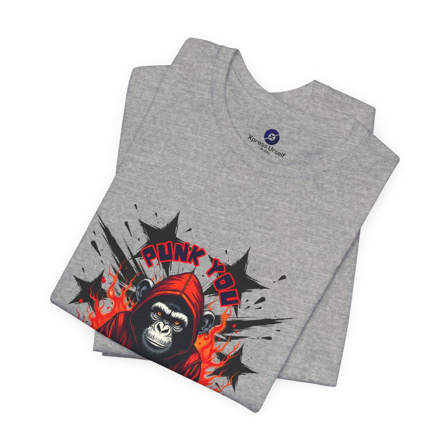 Gorilla Graphic Tee - Unisex Jersey Short Sleeve Shirt for Animal Lovers