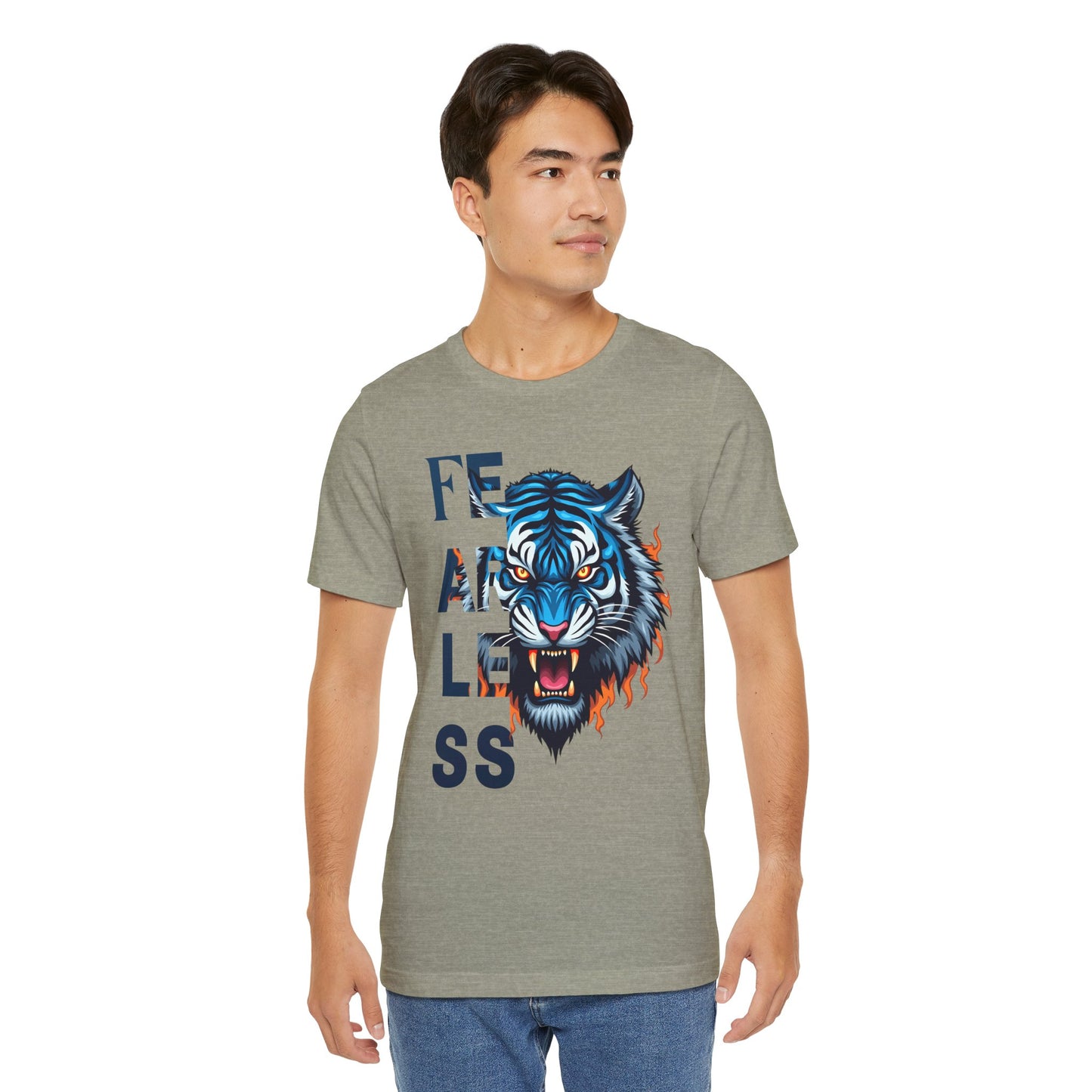 Fearless Tiger Graphic Tee for Bold Souls