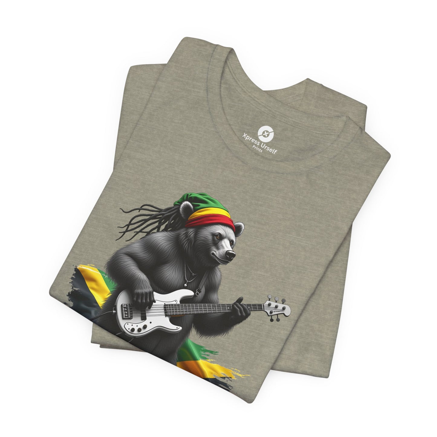 Reggae Panda T-Shirt - "Every Mickle Mek a Muckle" - Unisex Jersey Tee