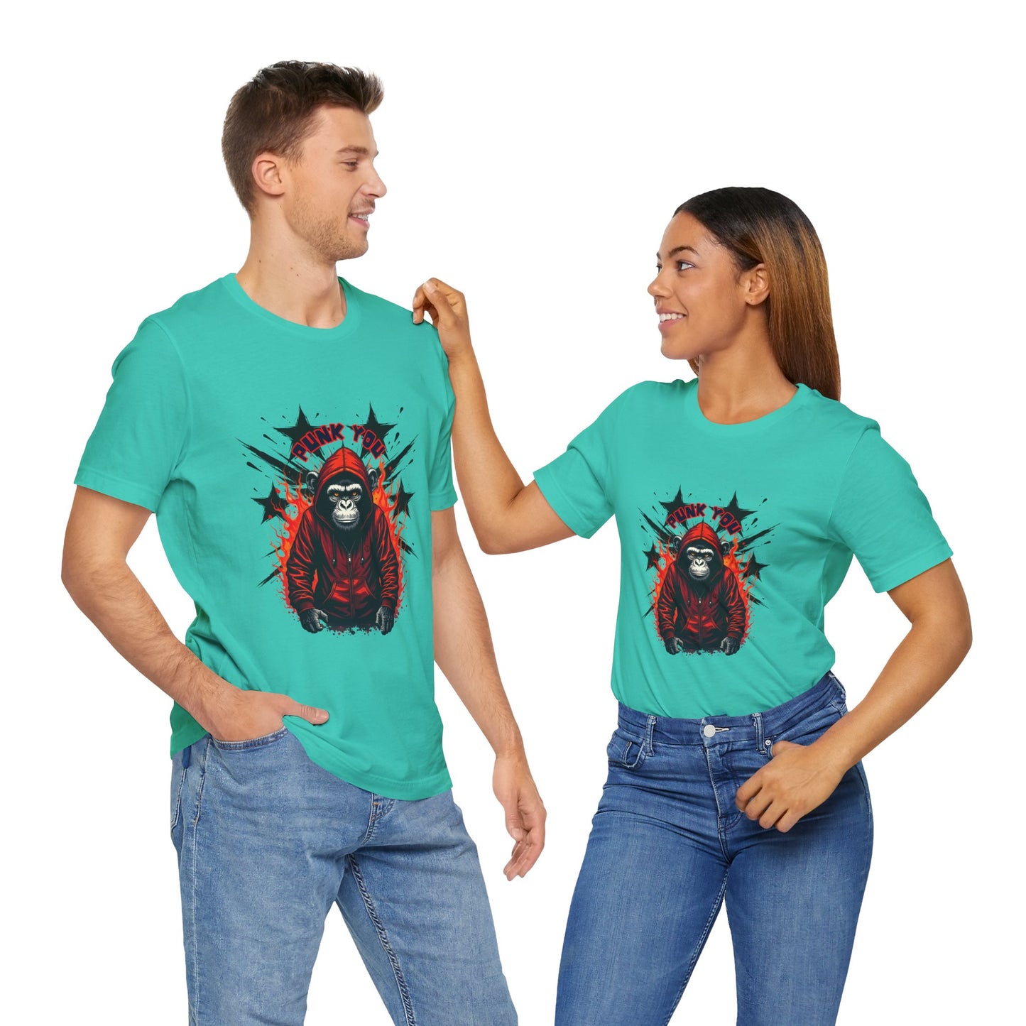 Gorilla Graphic Tee - Unisex Jersey Short Sleeve Shirt for Animal Lovers
