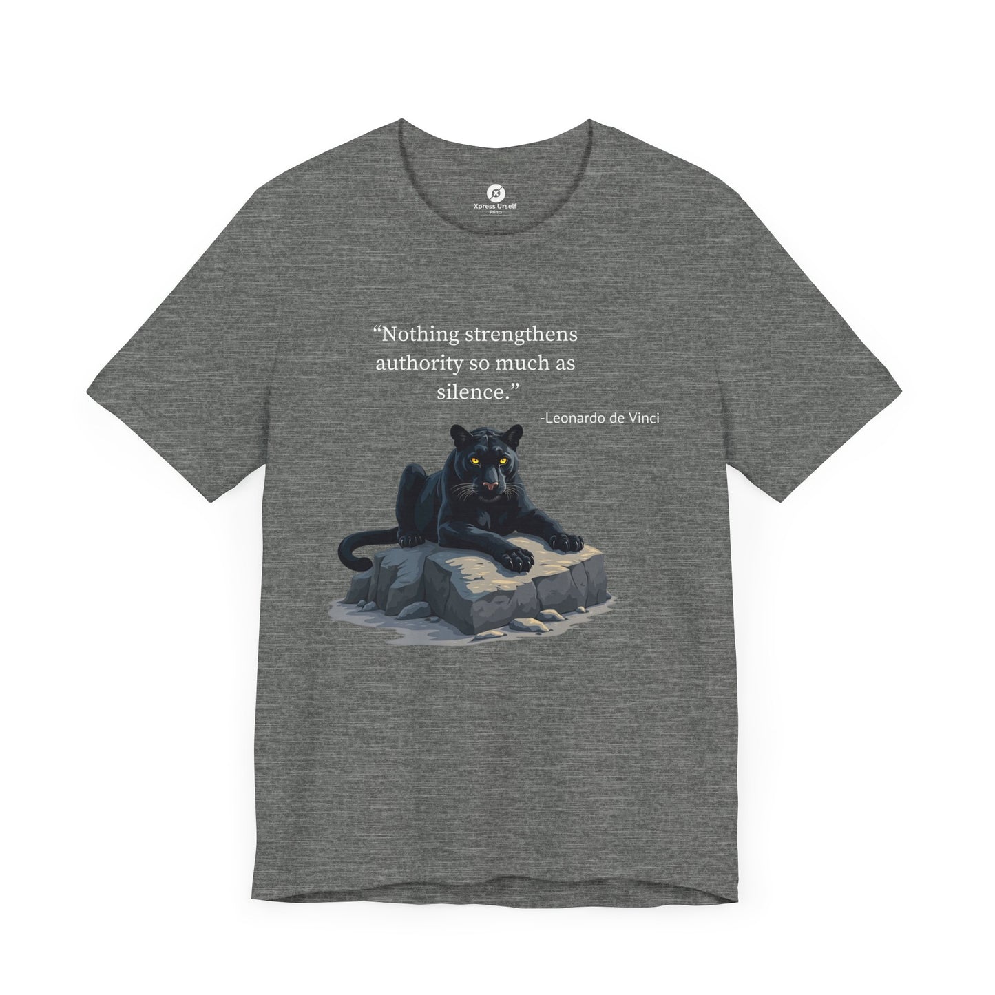 Inspirational Panther Quote Tee - Unisex Jersey Short Sleeve T-Shirt