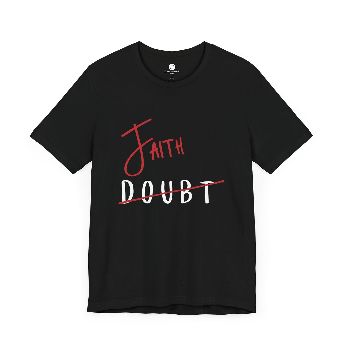 Faith Over Doubt Unisex Jersey Tee