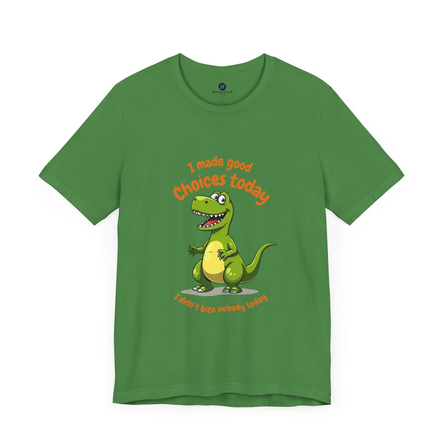 Kids' T-Shirt - "I Made Good Choices Today" Dinosaur Tee