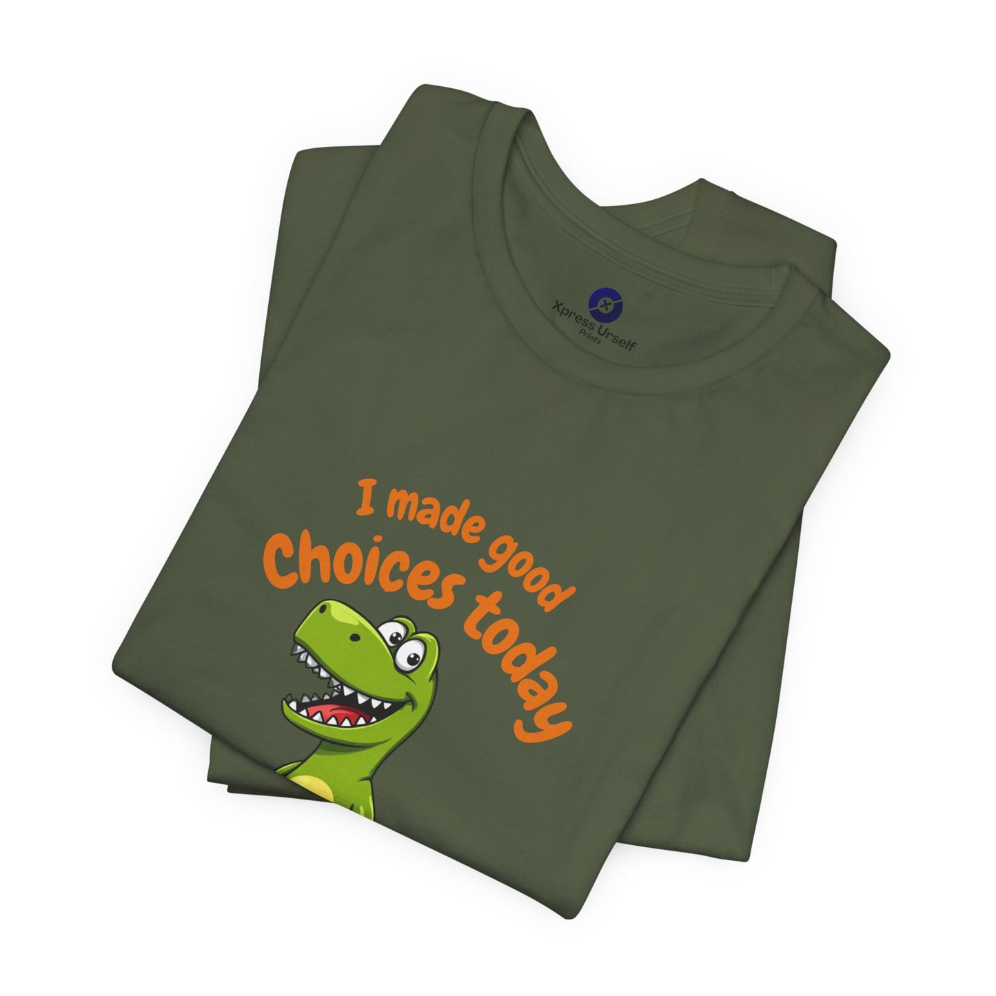 Kids' T-Shirt - "I Made Good Choices Today" Dinosaur Tee