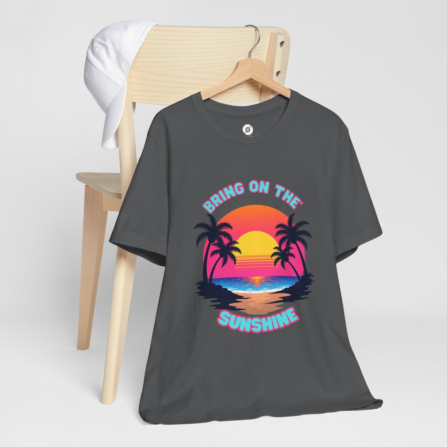 Unisex Jersey Tee - 'Bring on the Sunshine' Tropical Vibe