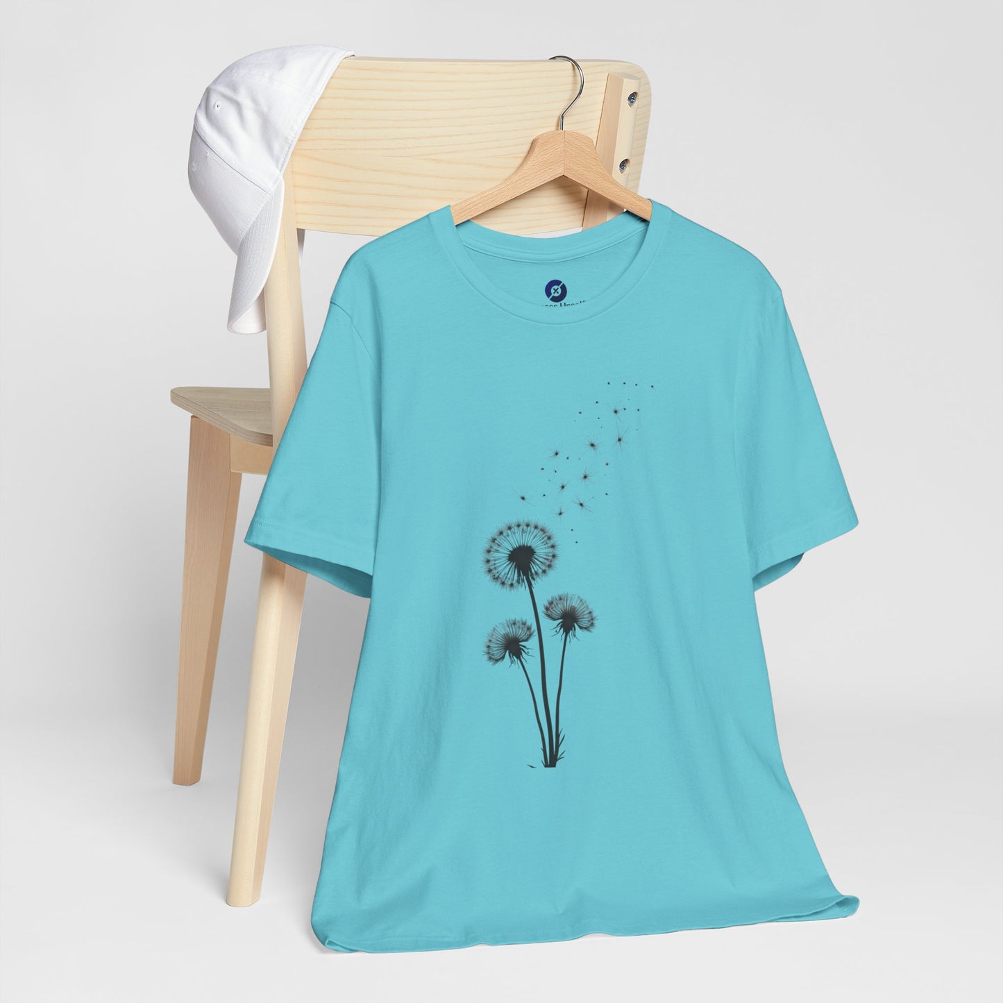 Dandelion Dreams Unisex Jersey Short Sleeve Tee - Nature-Inspired Tee for Relaxed Vibes