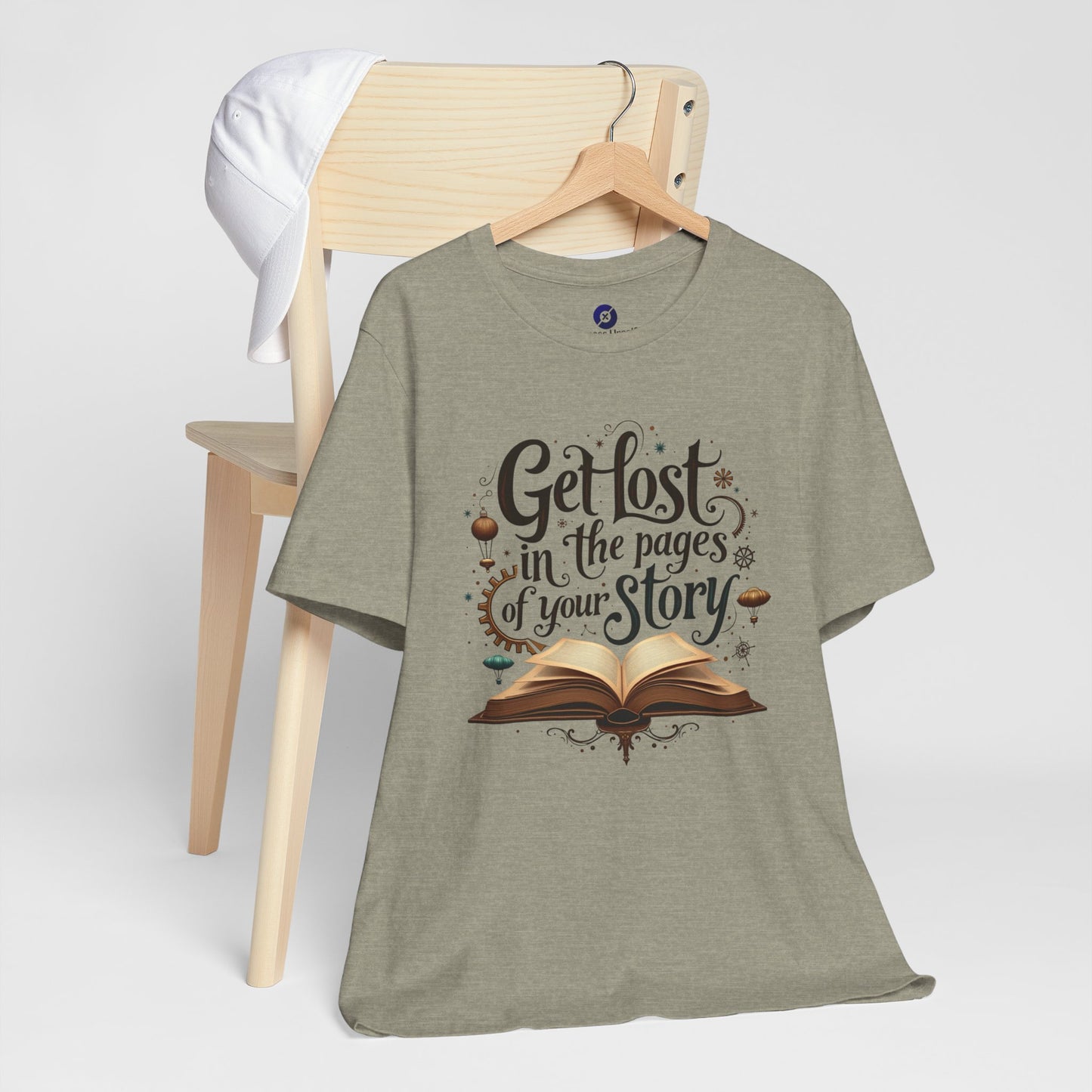 Get Lost in the Pages Unisex Tee - Perfect for Book Lovers