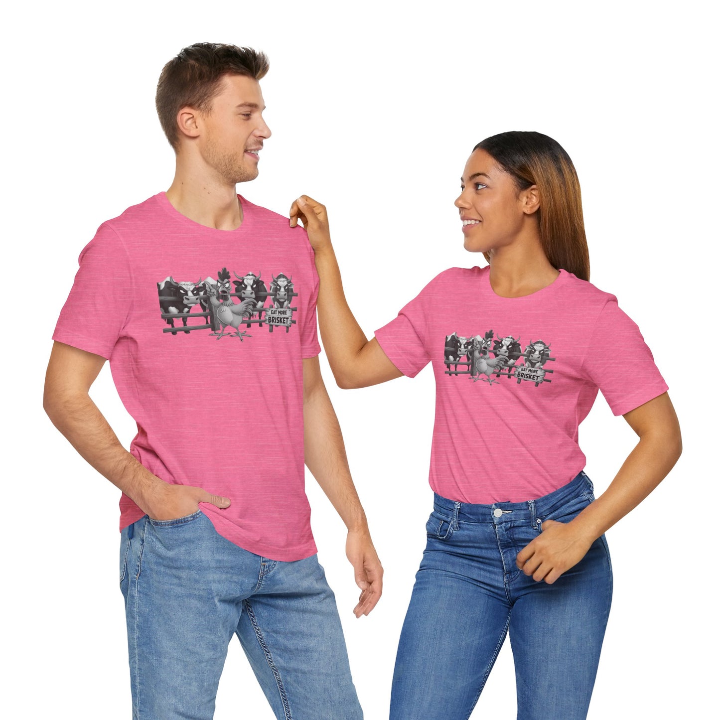 Eat More Brisket Unisex Tee - Perfect for BBQ Events & Outdoor Adventures