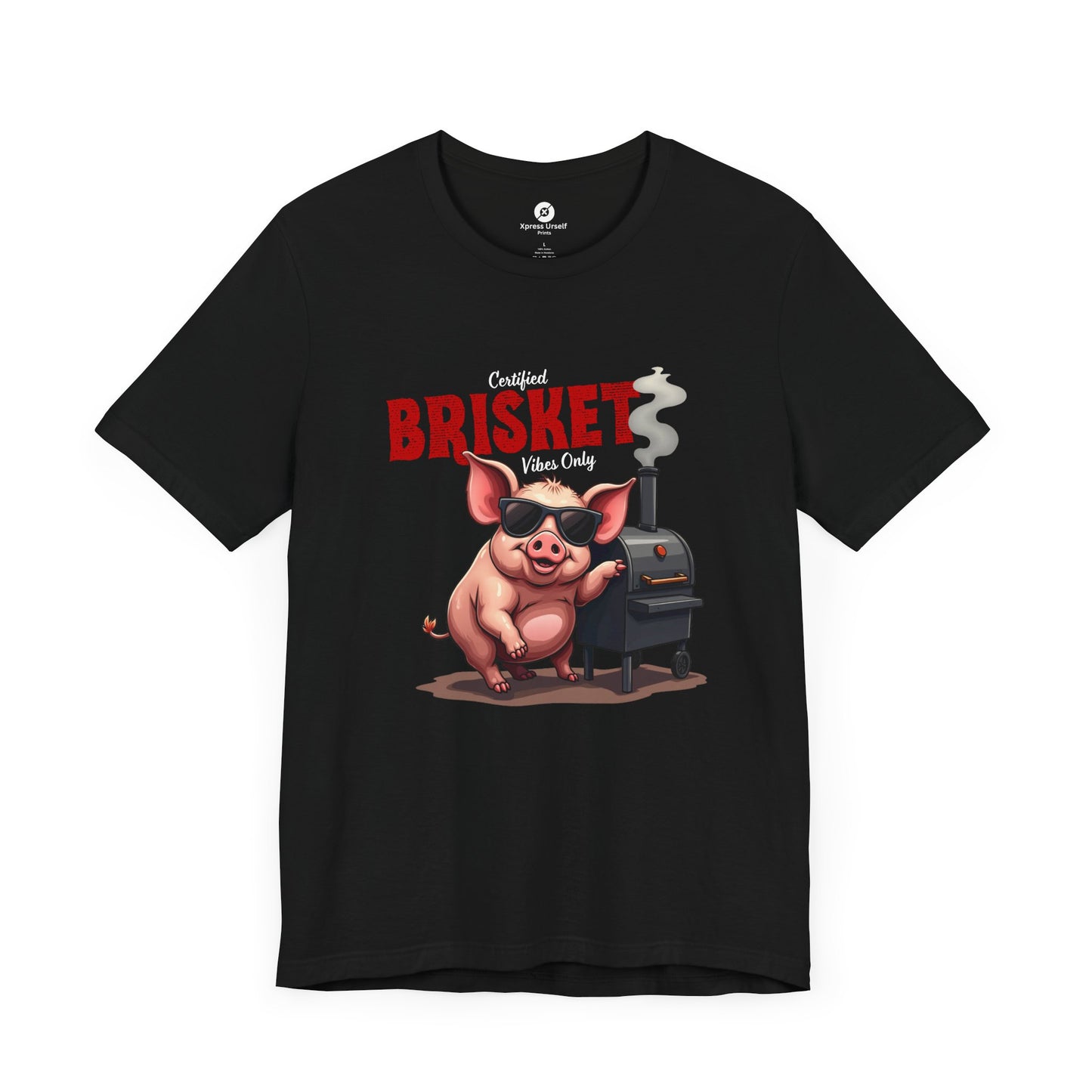 Cooked Brisket BBQ Pig T-Shirt - Perfect for Grill Lovers