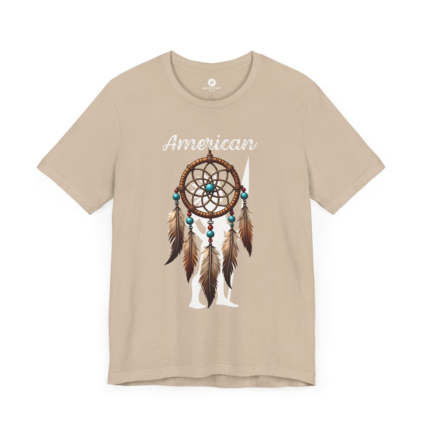 American Dream Catcher Unisex Tee - Bohemian Style Short Sleeve Shirt