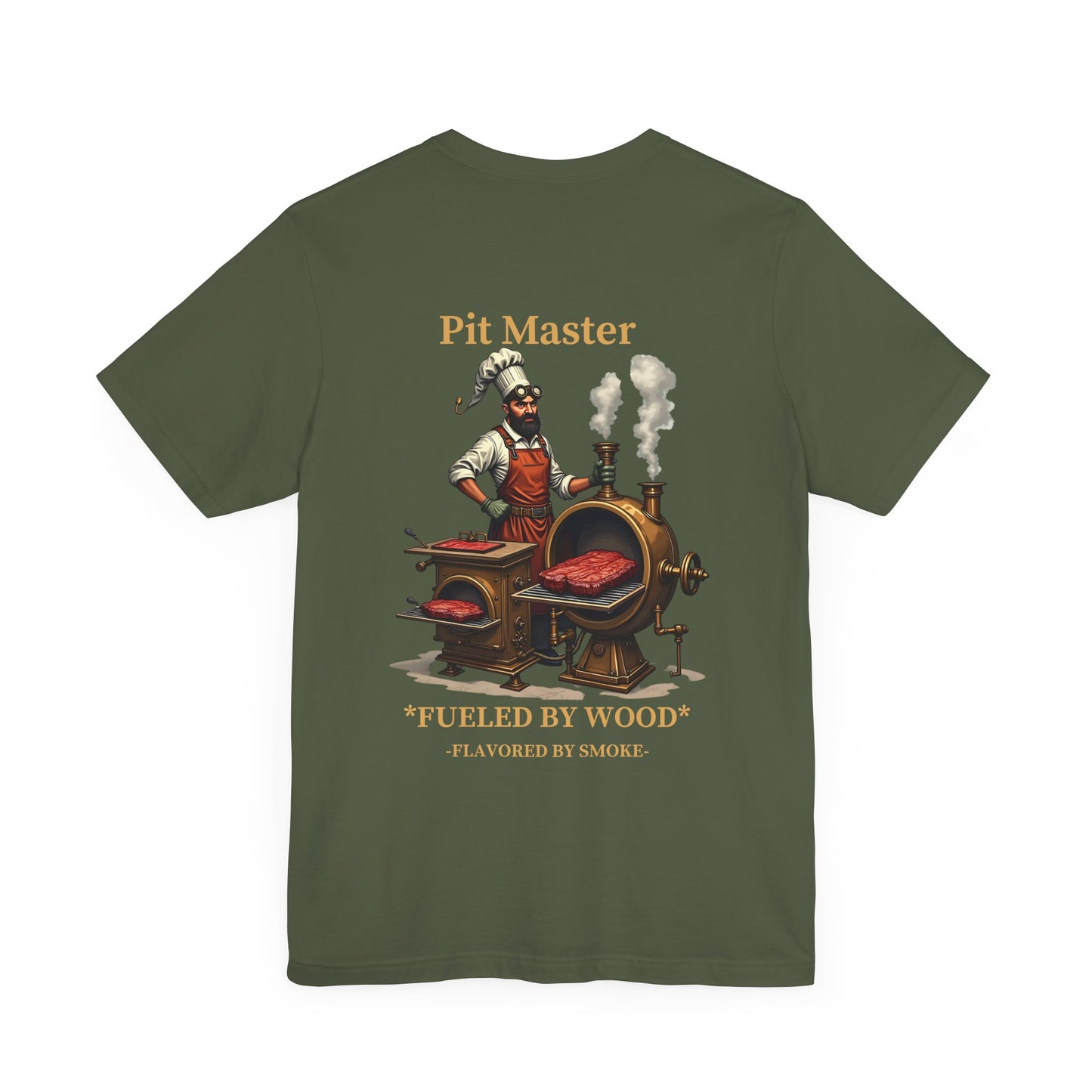 Pit Master Unisex Short Sleeve Tee - Perfect for BBQ Lovers & Grill Masters