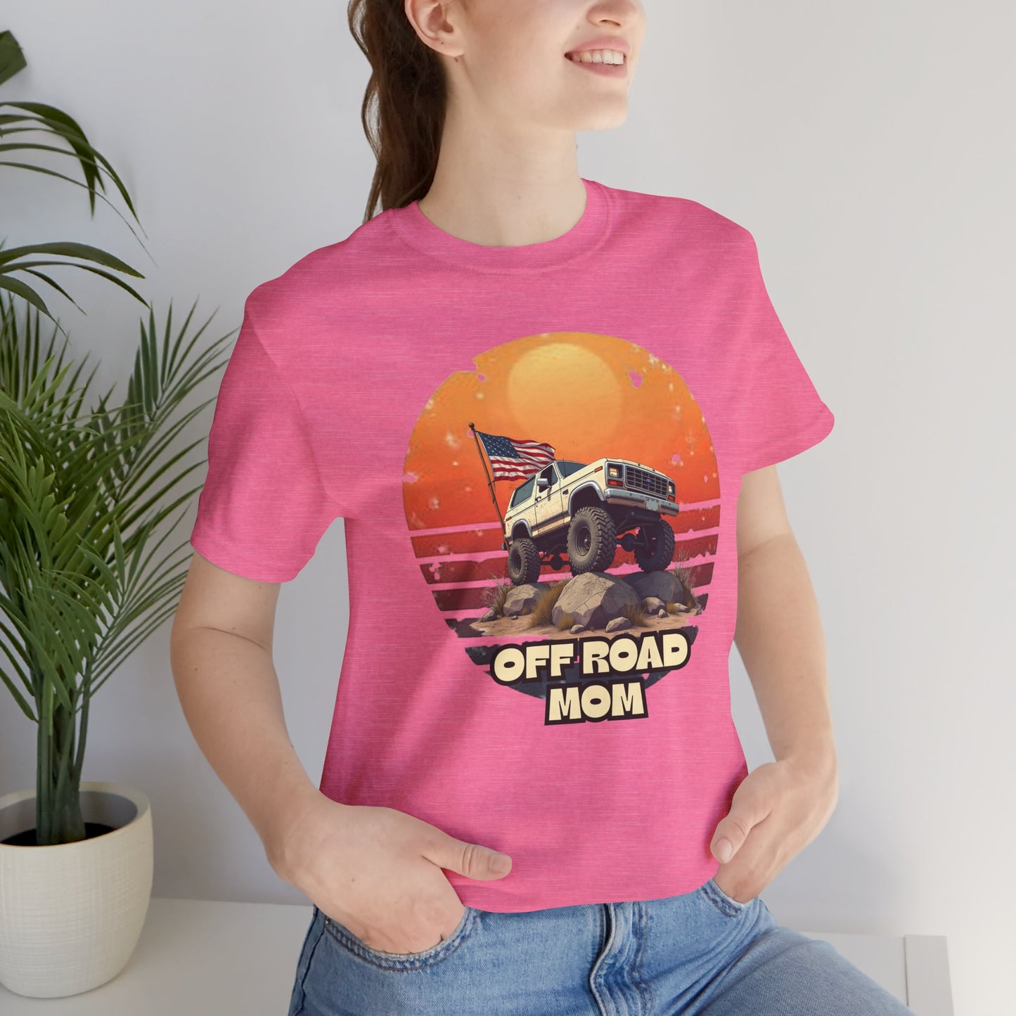 Off Road Mom Unisex Jersey Tee - Adventure Awaits!