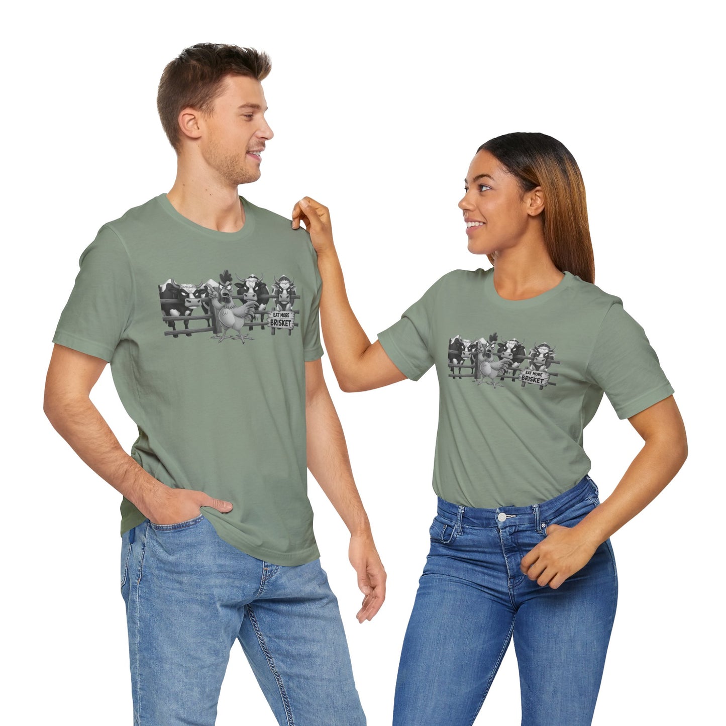 Eat More Brisket Unisex Tee - Perfect for BBQ Events & Outdoor Adventures