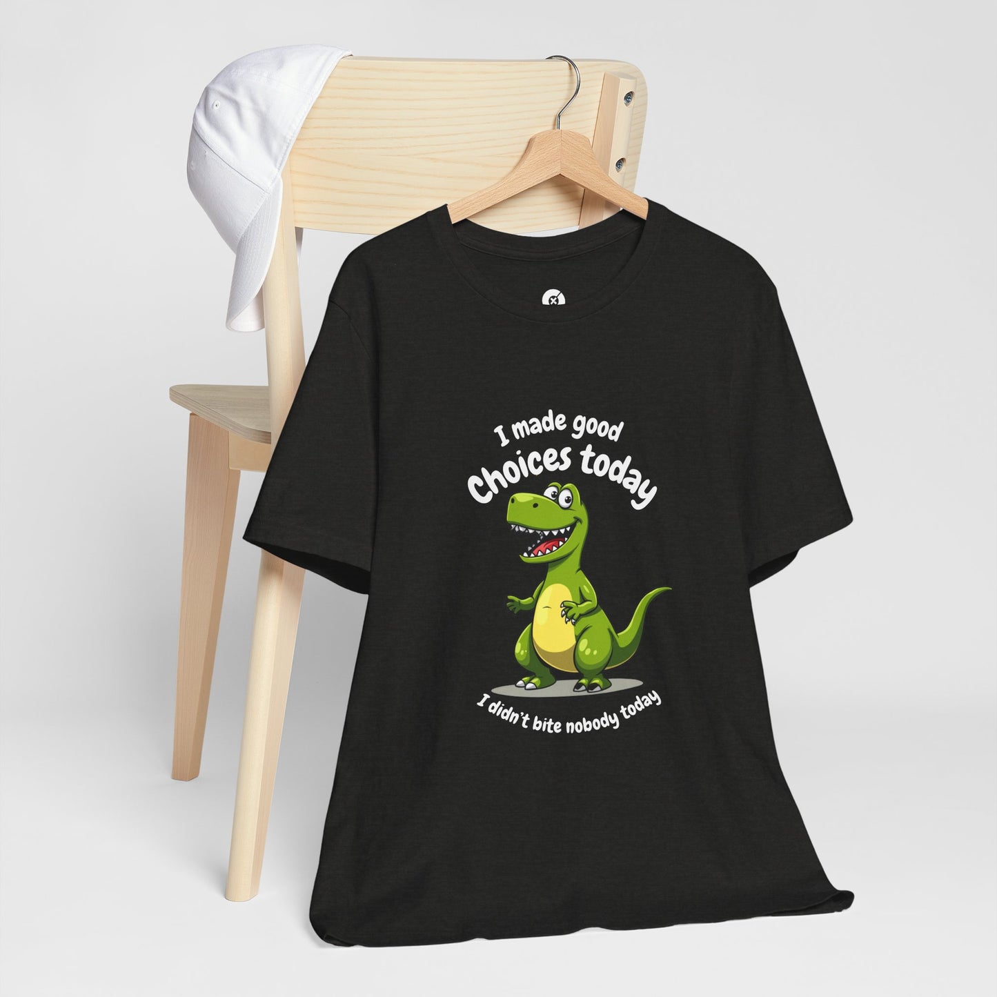 Kids' T-Shirt - "I Made Good Choices Today" Dinosaur Tee