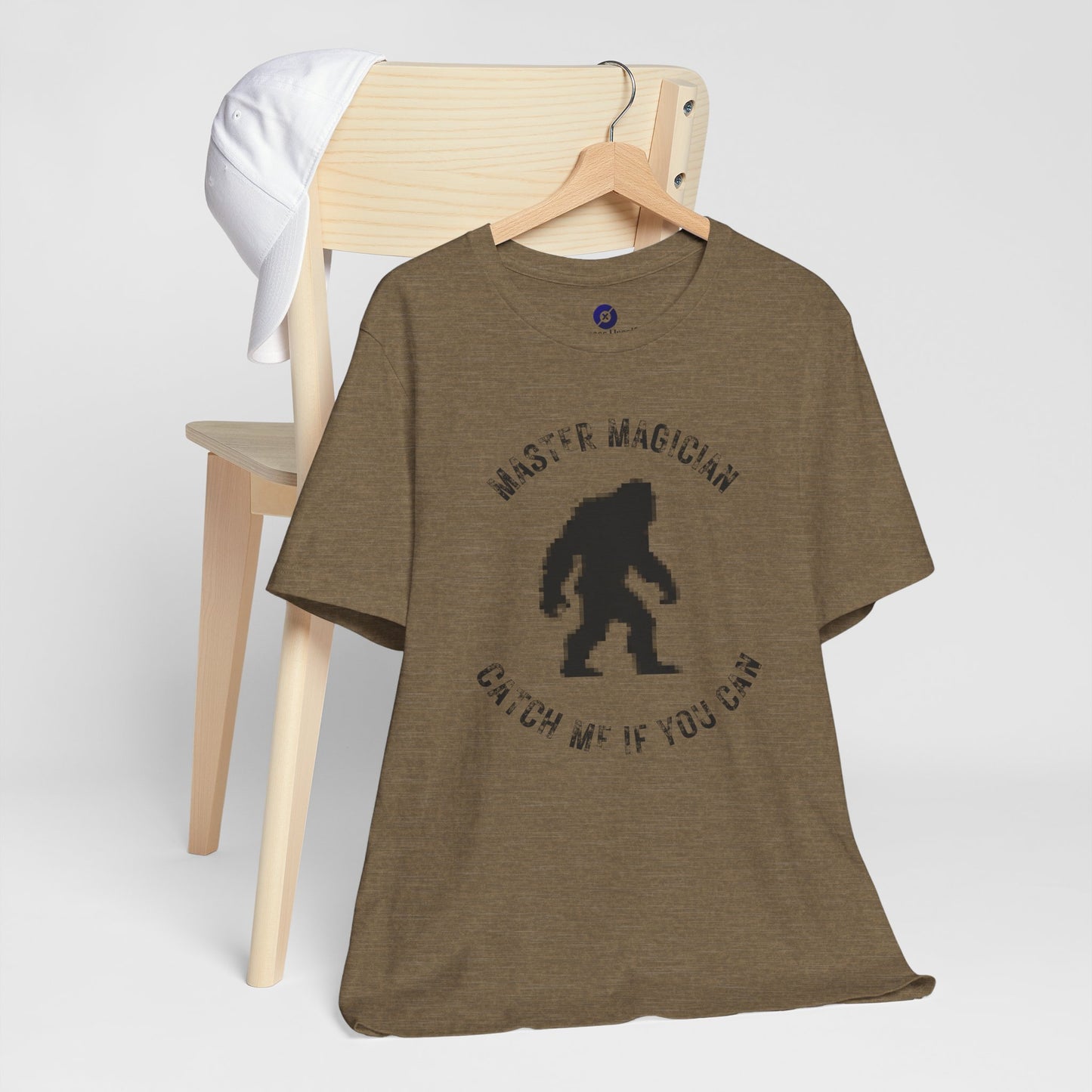 Master Magician Bigfoot Tee - Unisex Jersey Short Sleeve Shirt