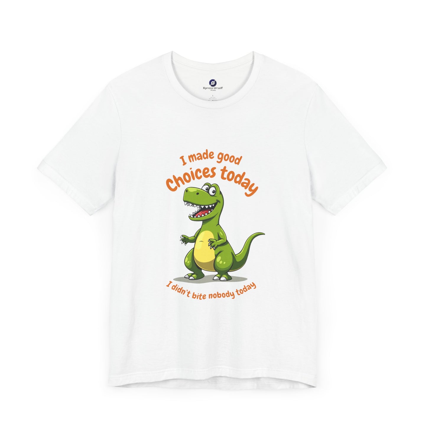 Kids' T-Shirt - "I Made Good Choices Today" Dinosaur Tee