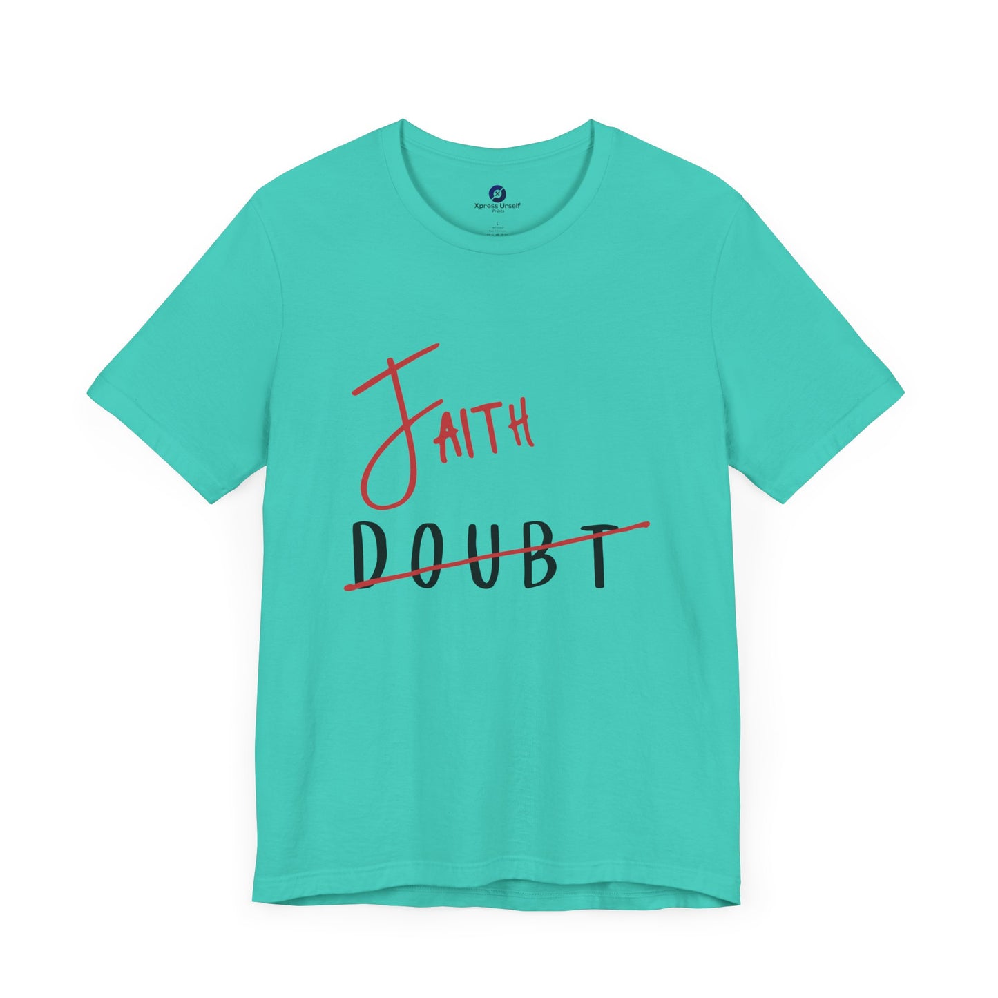 Faith Over Doubt Unisex Jersey Tee