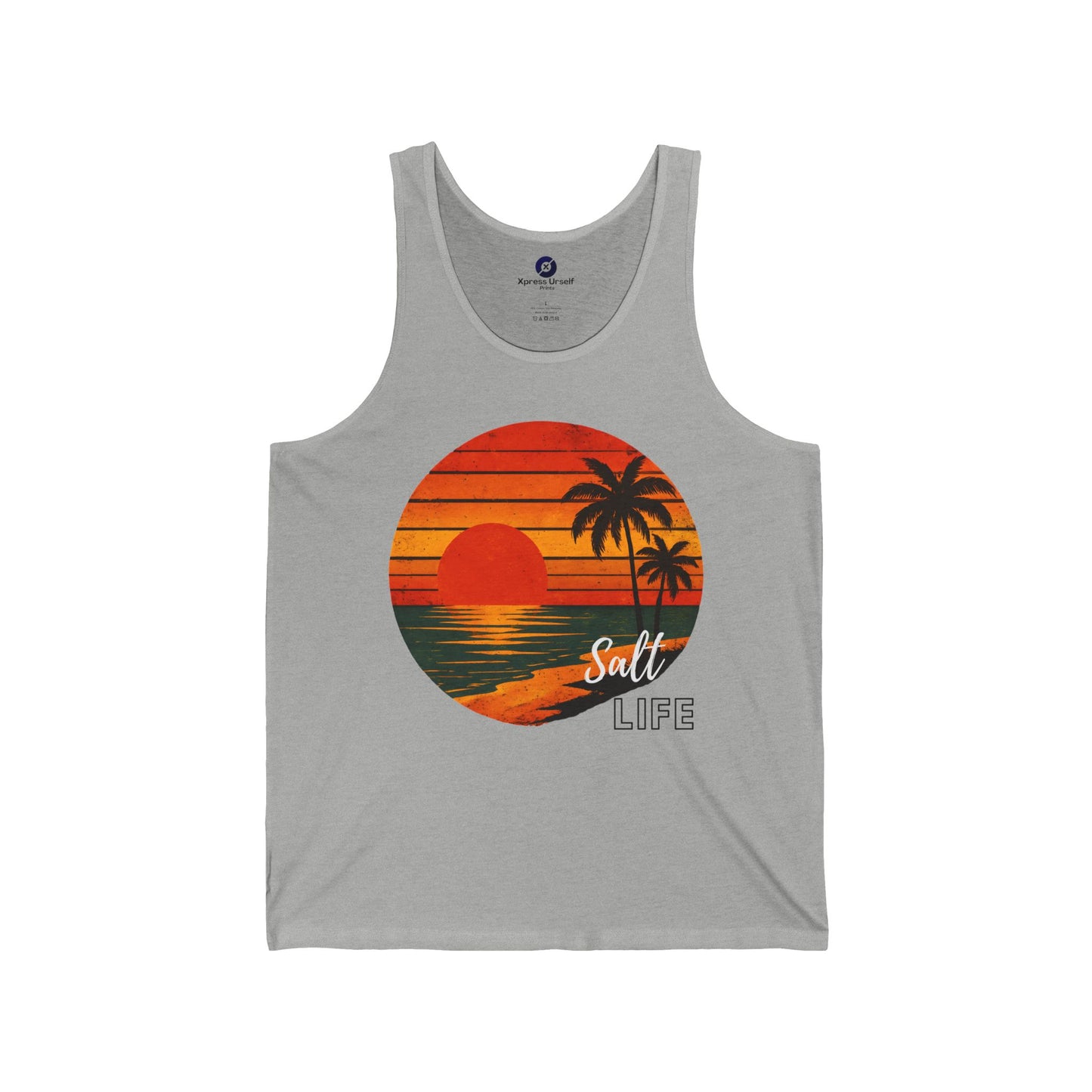 Sunset Beach Vibes Tank | Perfect for Summer, Vacation Attire, Gift for Beach Lovers, Retro Style, Pool Days