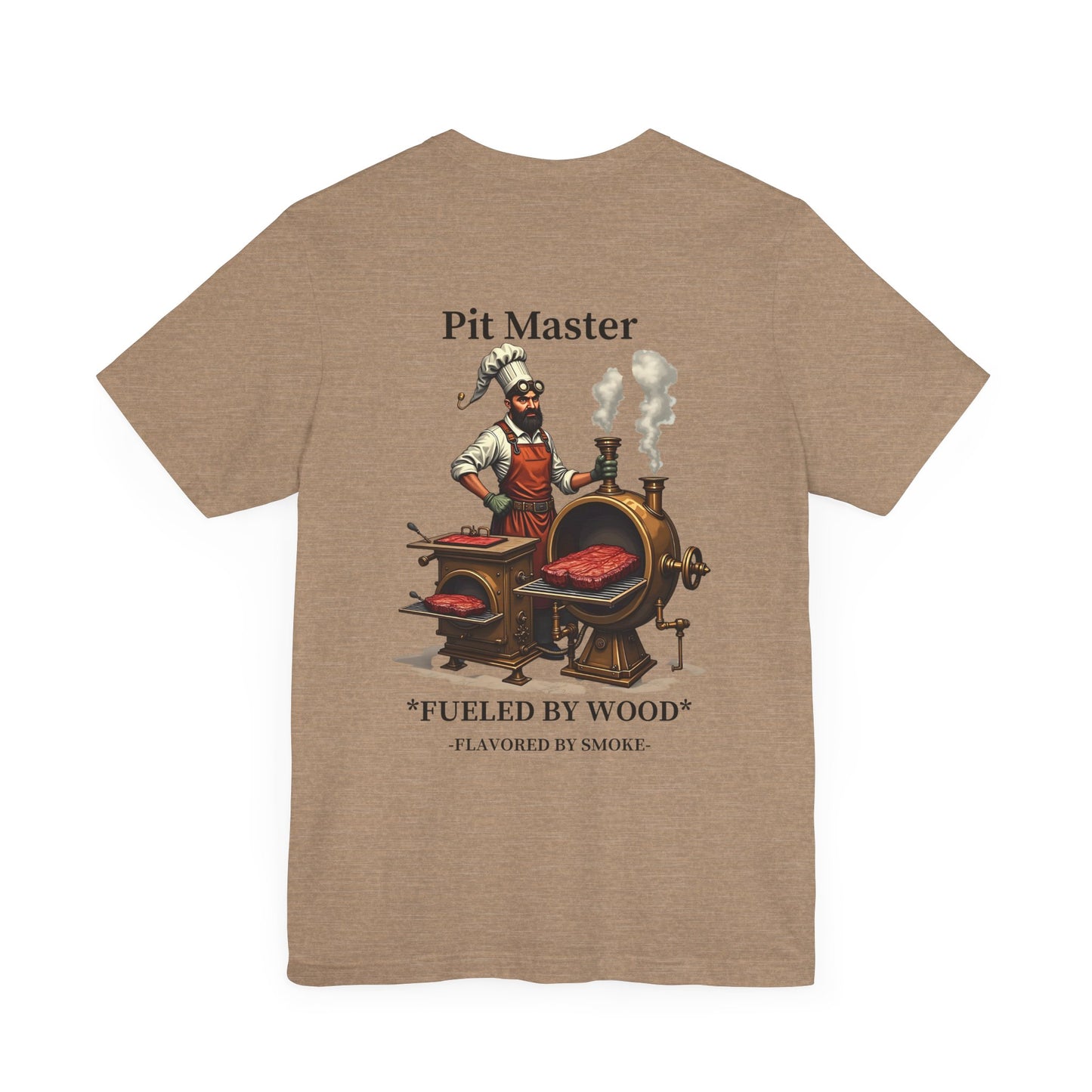 Pit Master Unisex Short Sleeve Tee - Perfect for BBQ Lovers & Grill Masters