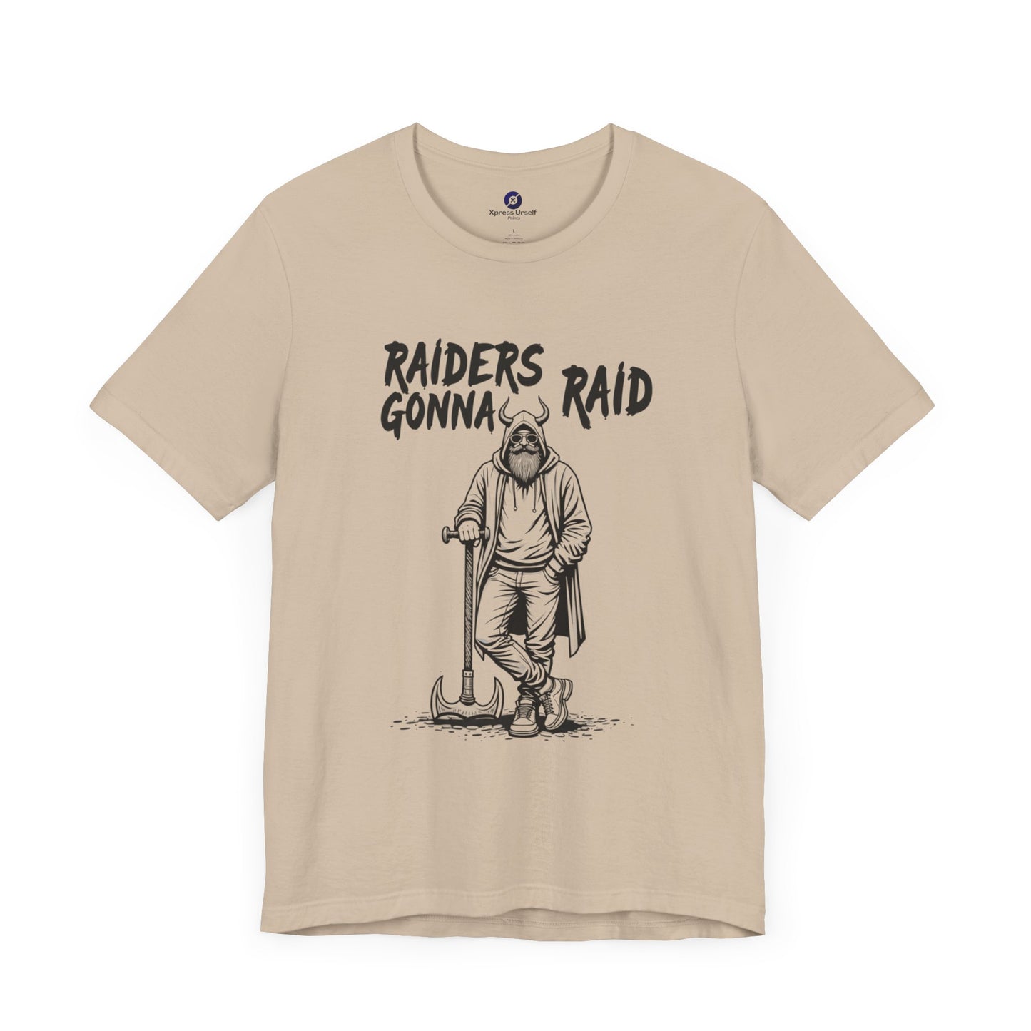 Raiders Gonna Raid Unisex Jersey Tee - Perfect Sports T-Shirt for Fans