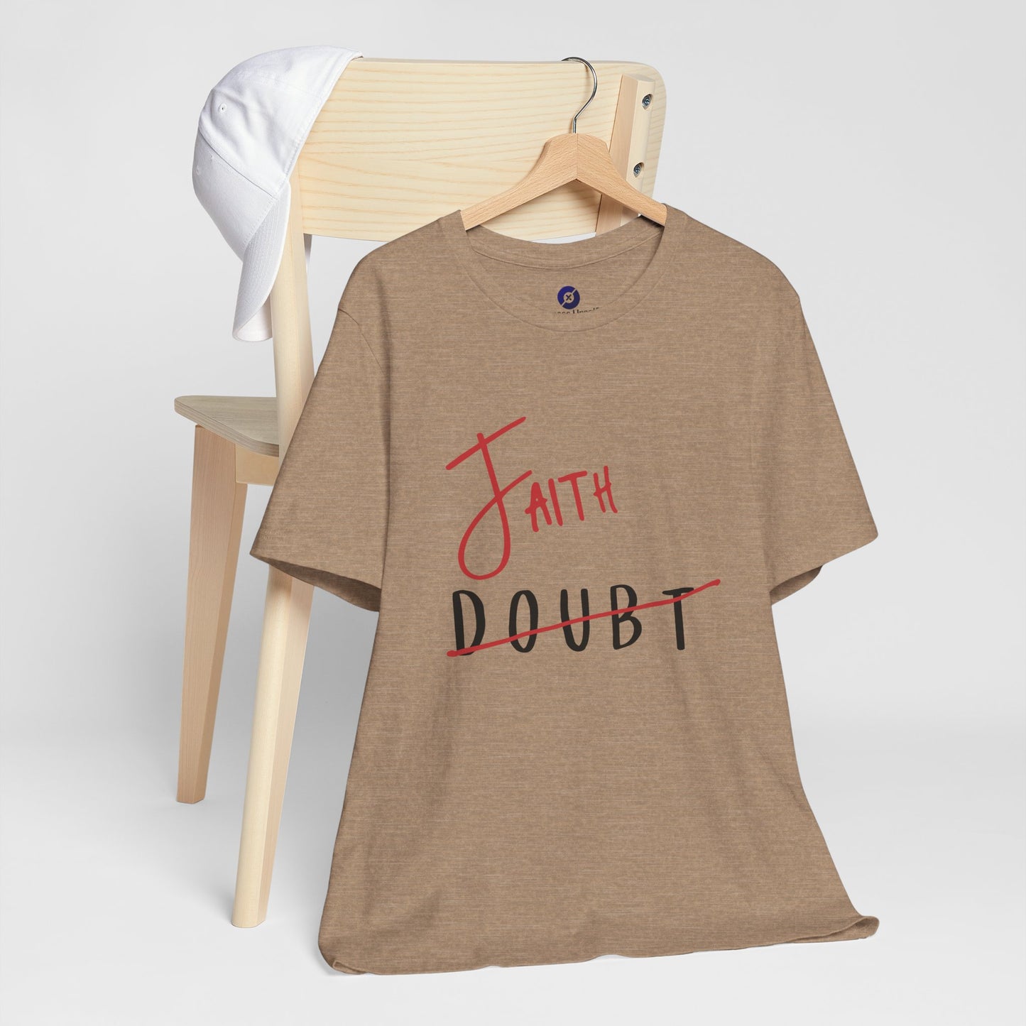 Faith Over Doubt Unisex Jersey Tee