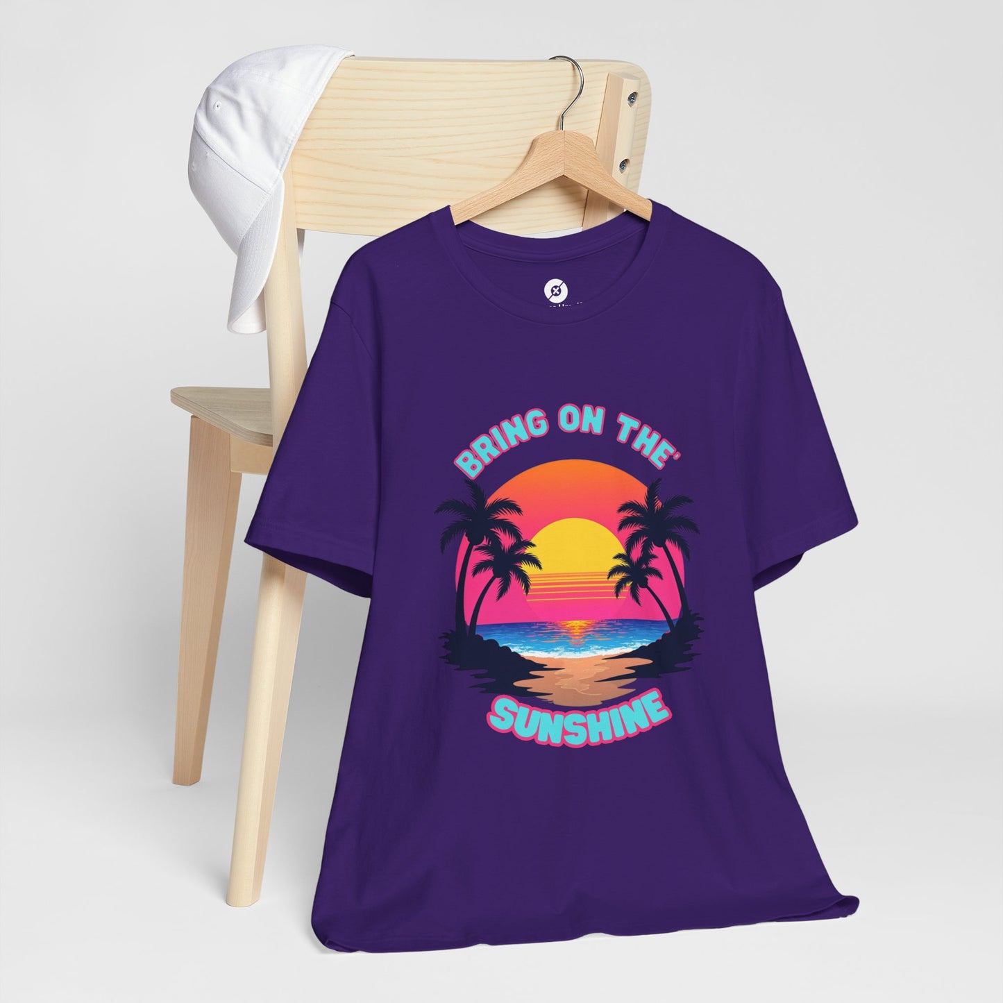 Unisex Jersey Tee - 'Bring on the Sunshine' Tropical Vibe