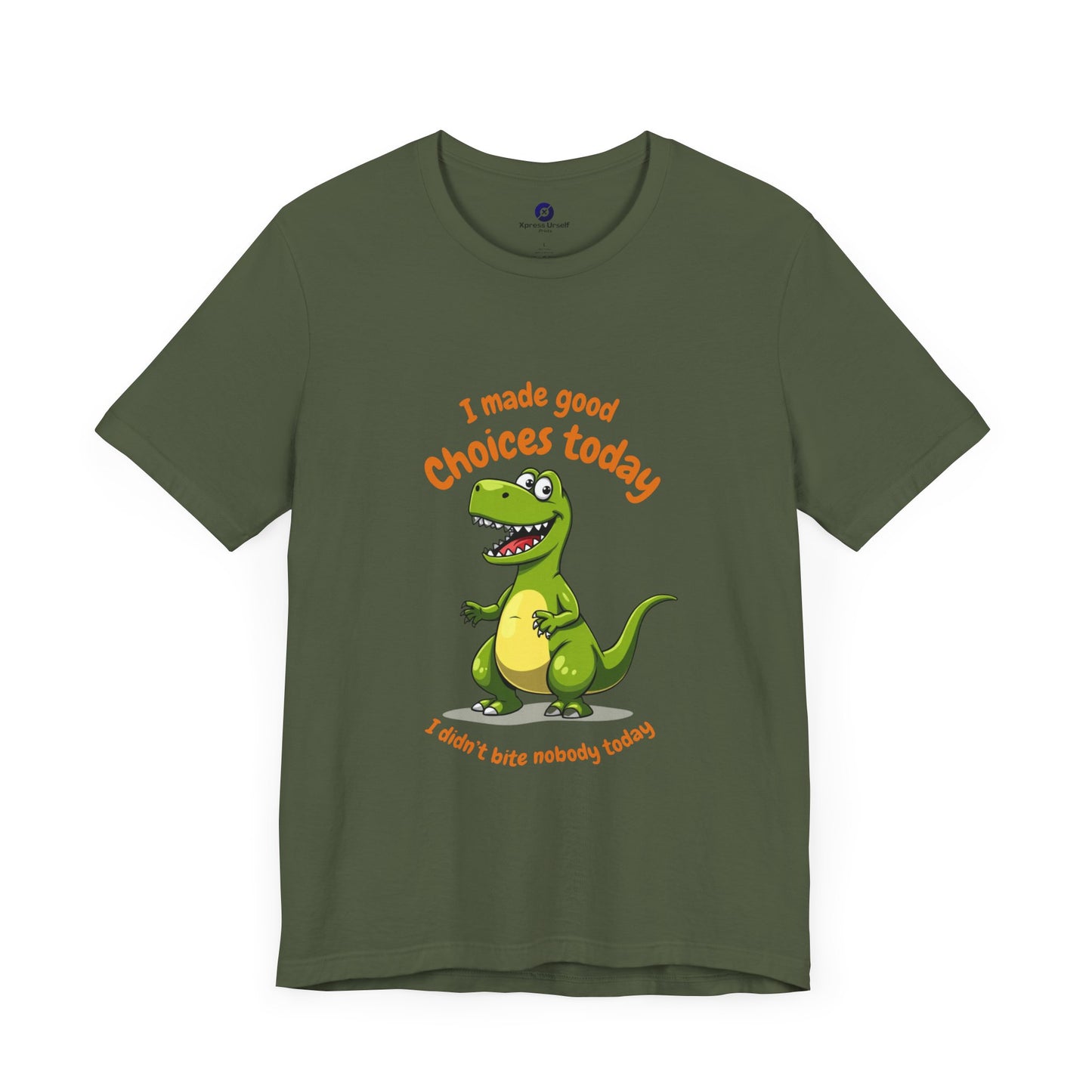 Kids' T-Shirt - "I Made Good Choices Today" Dinosaur Tee