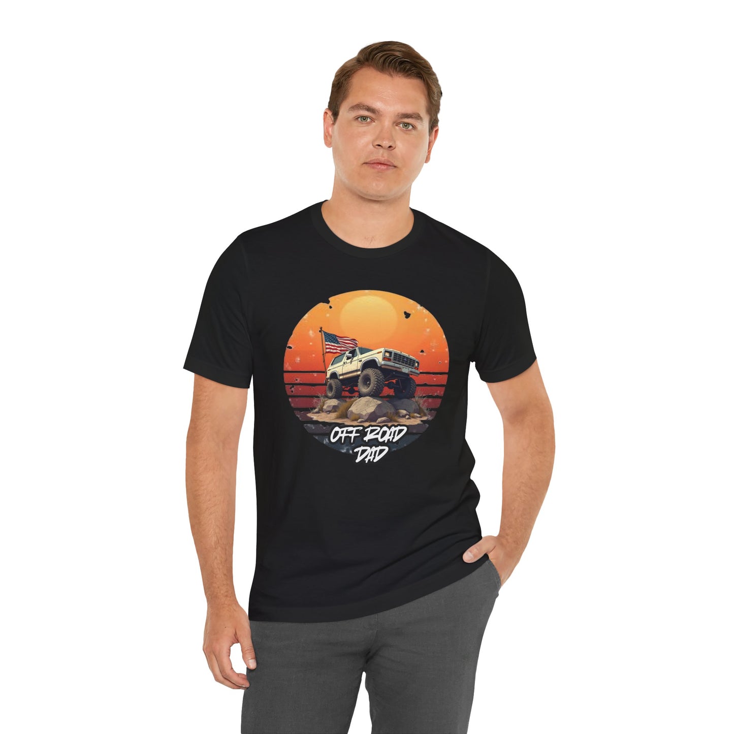 Off-Road Dad Tee - Adventure-Ready Unisex Jersey Short Sleeve Shirt