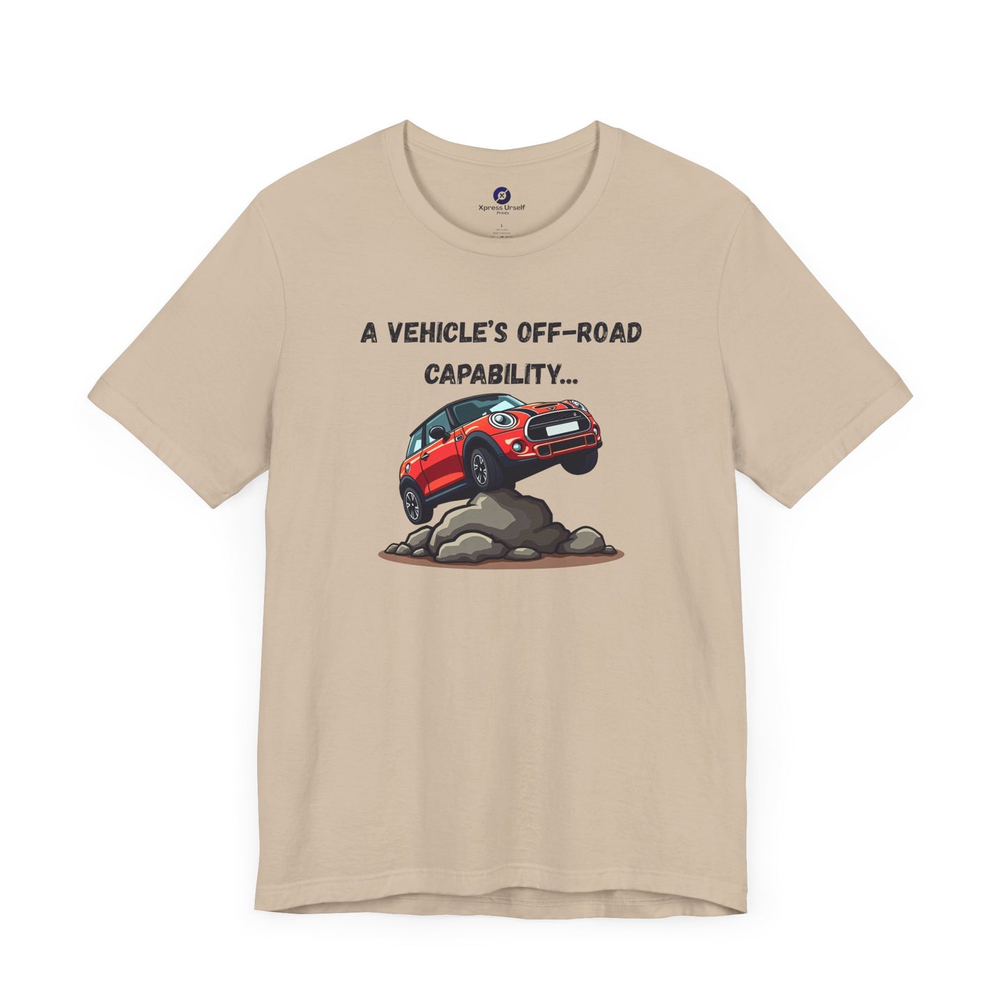 Off-Road Adventure Unisex Tee with Vehicle Graphic - Perfect for Outdoors Lovers