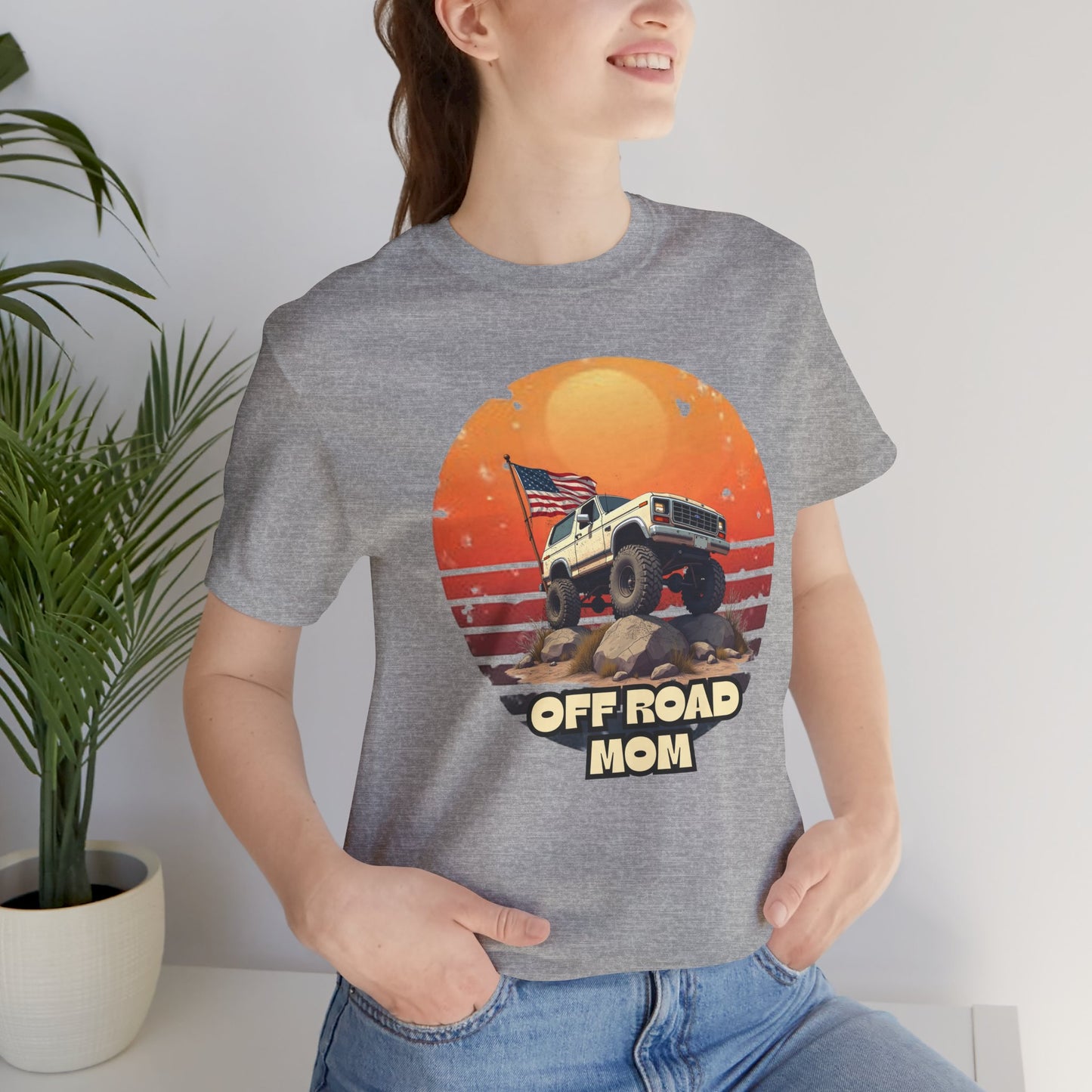 Off Road Mom Unisex Jersey Tee - Adventure Awaits!