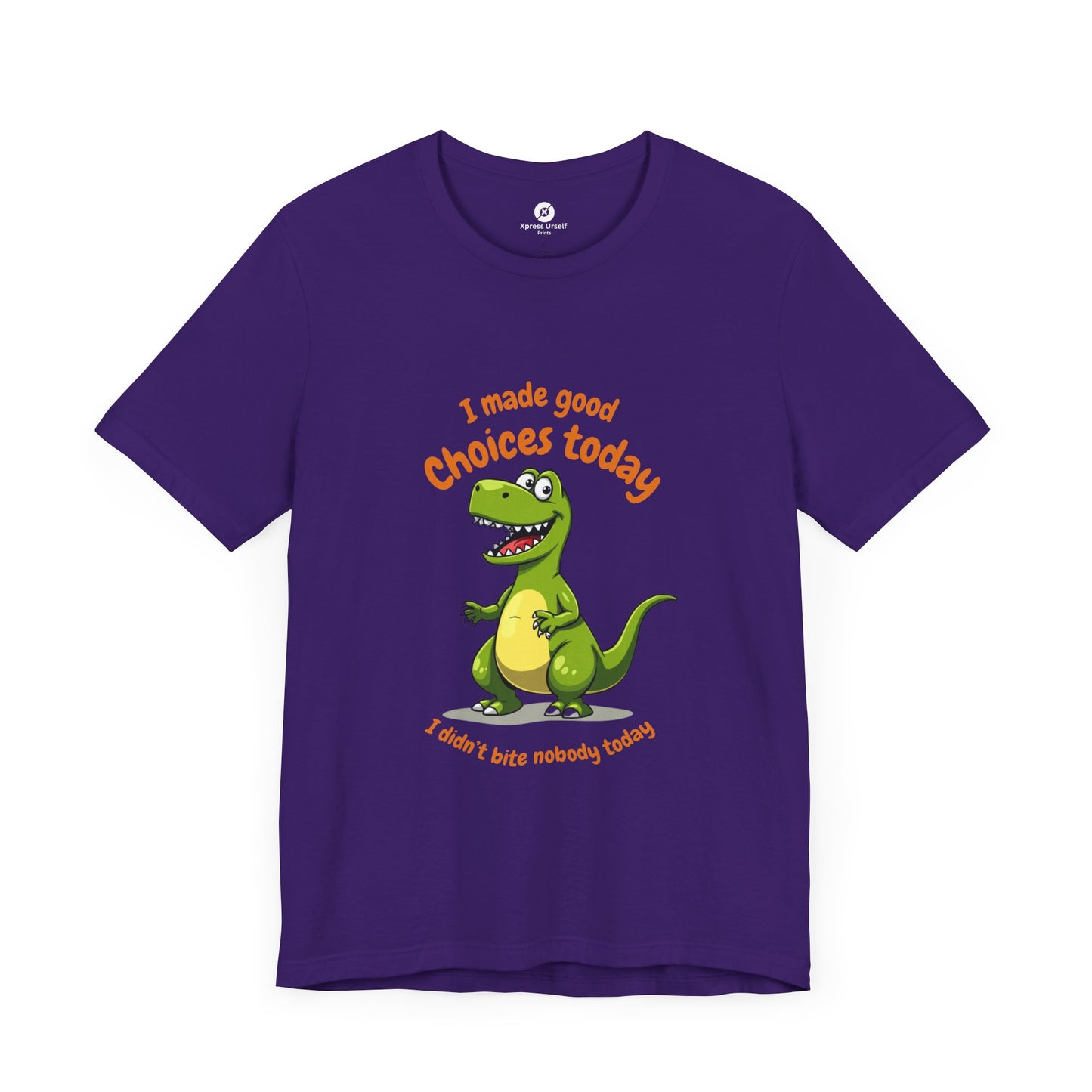 Kids' T-Shirt - "I Made Good Choices Today" Dinosaur Tee