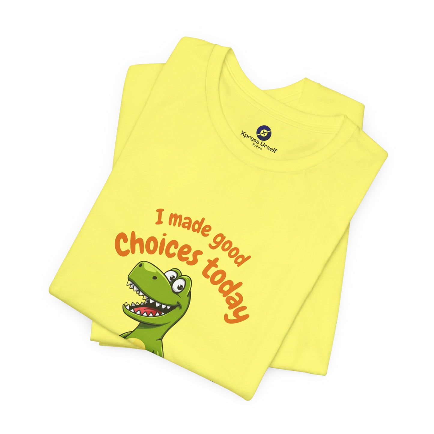 Kids' T-Shirt - "I Made Good Choices Today" Dinosaur Tee