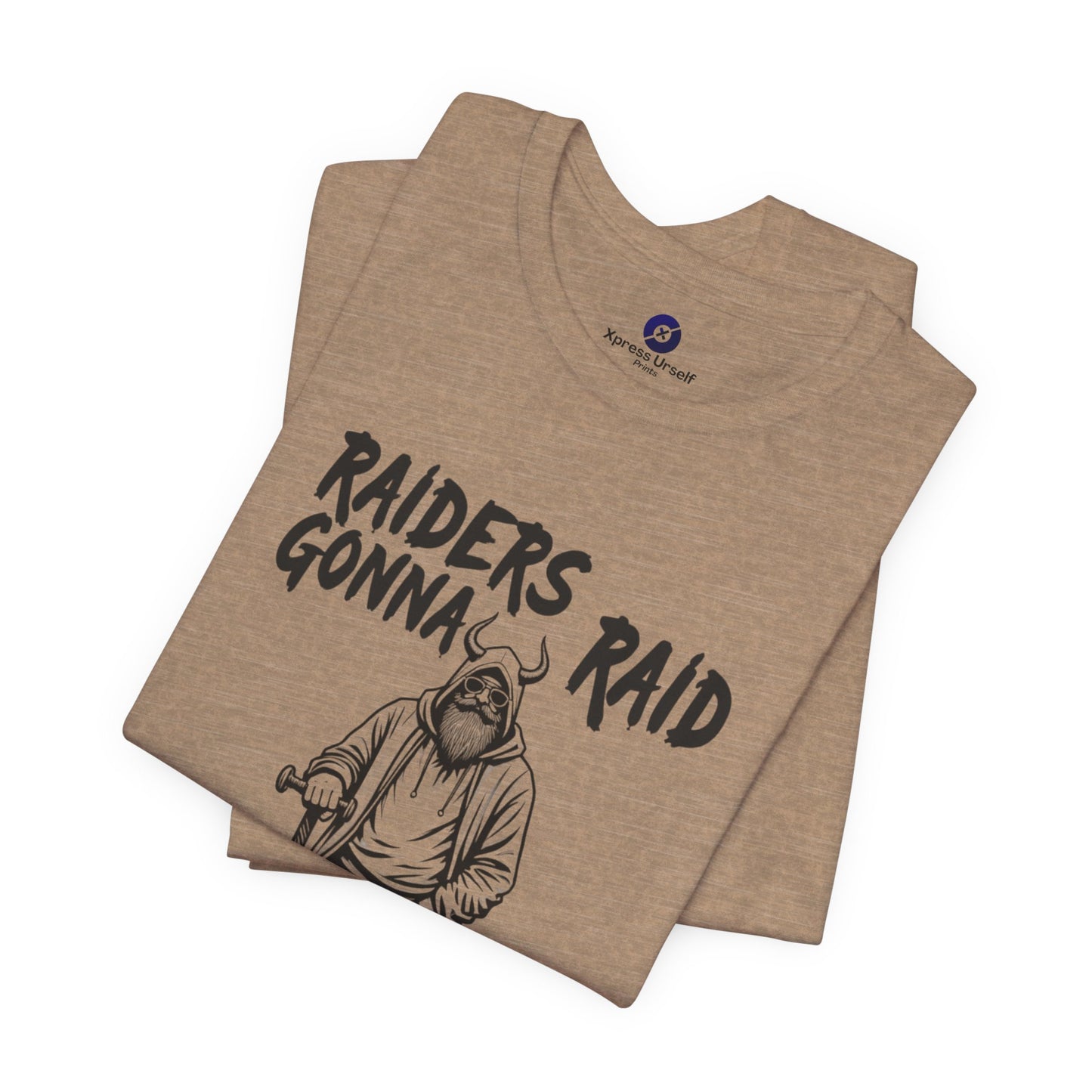 Raiders Gonna Raid Unisex Jersey Tee - Perfect Sports T-Shirt for Fans