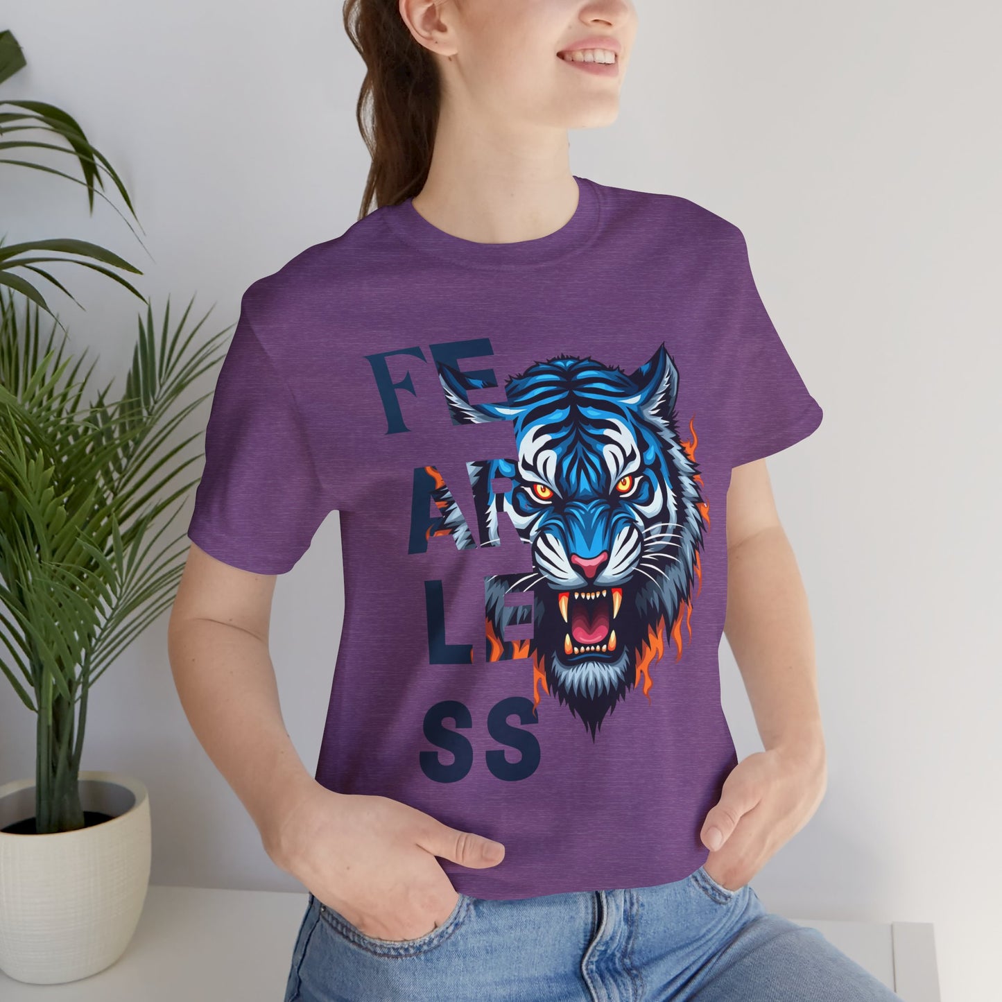 Fearless Tiger Graphic Tee for Bold Souls