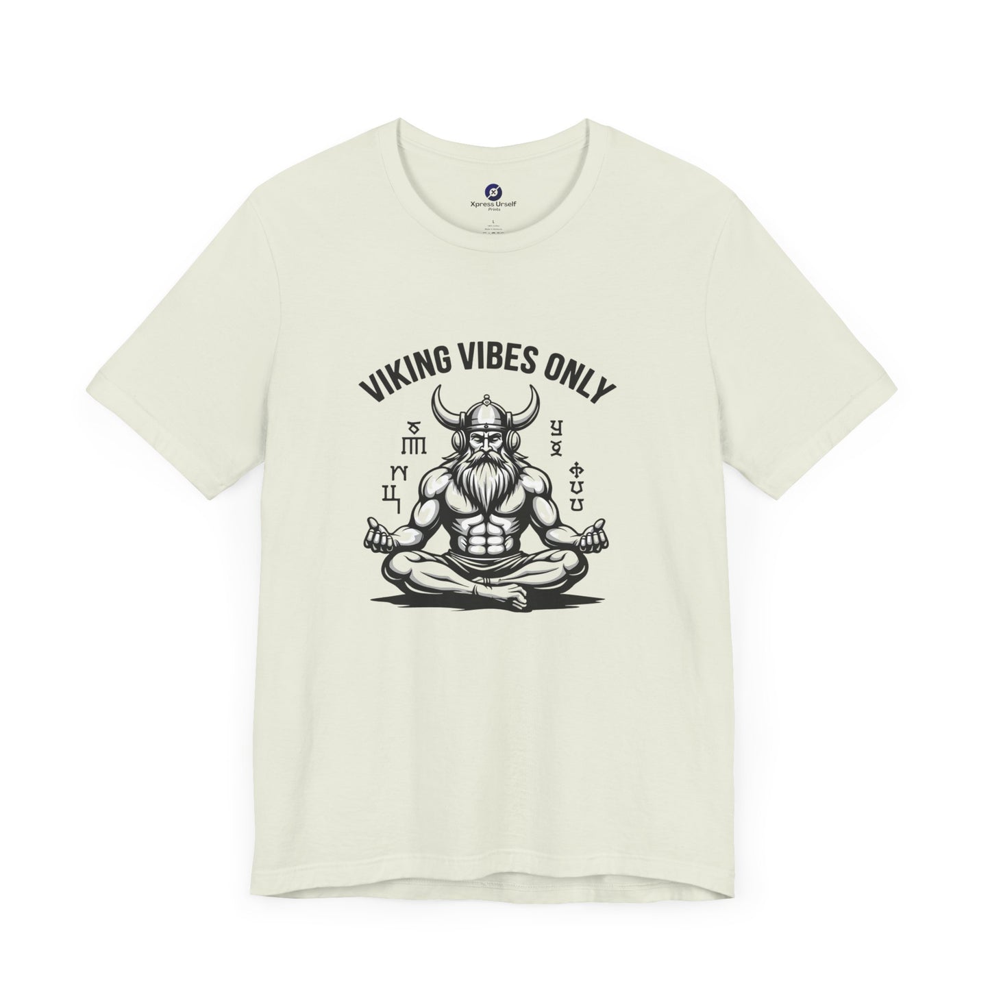 Viking Vibes Only Unisex Tee - Casual Graphic T-Shirt for Norse Mythology Fans