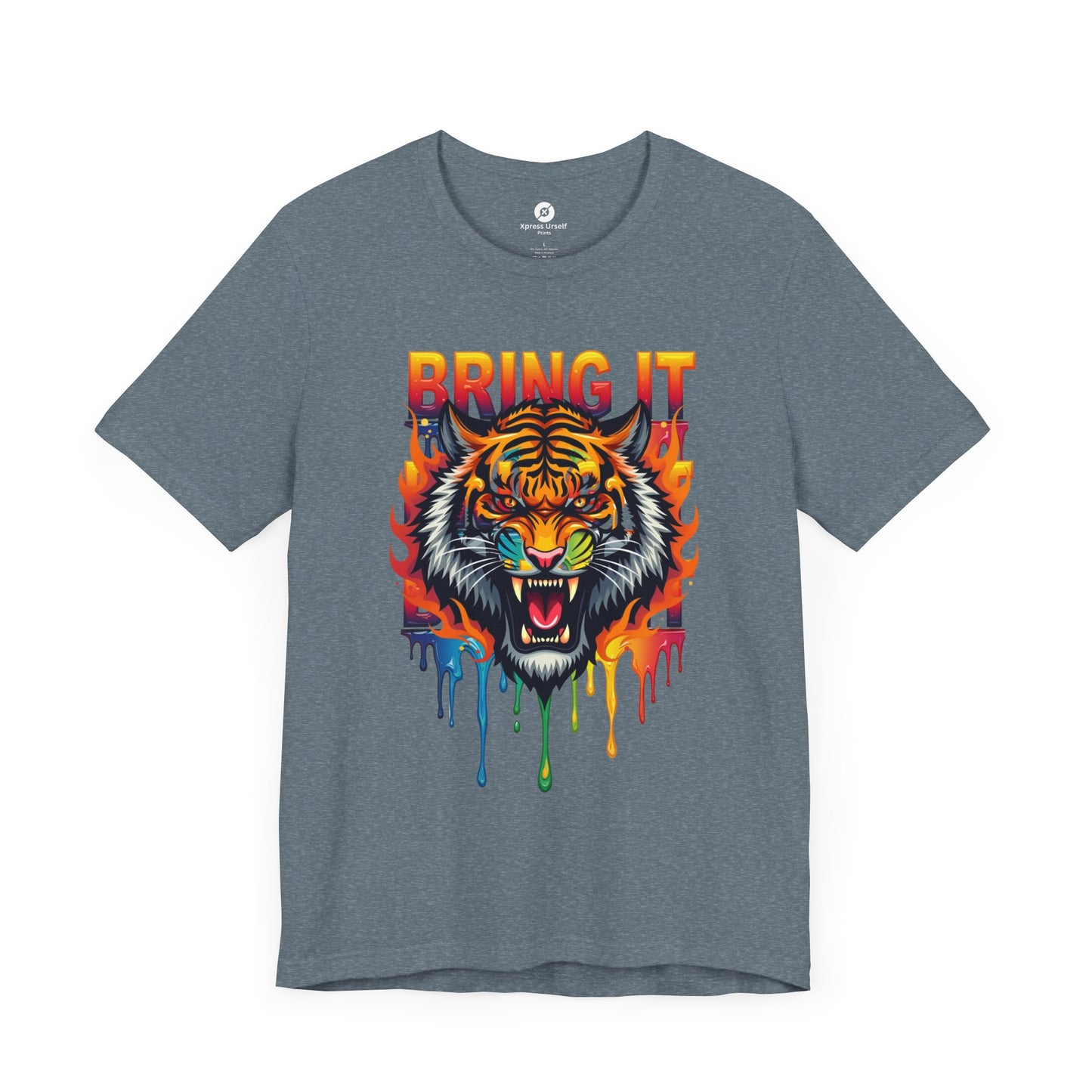 Bring It Tiger Graphic Unisex Tee | Bold Statement Shirt
