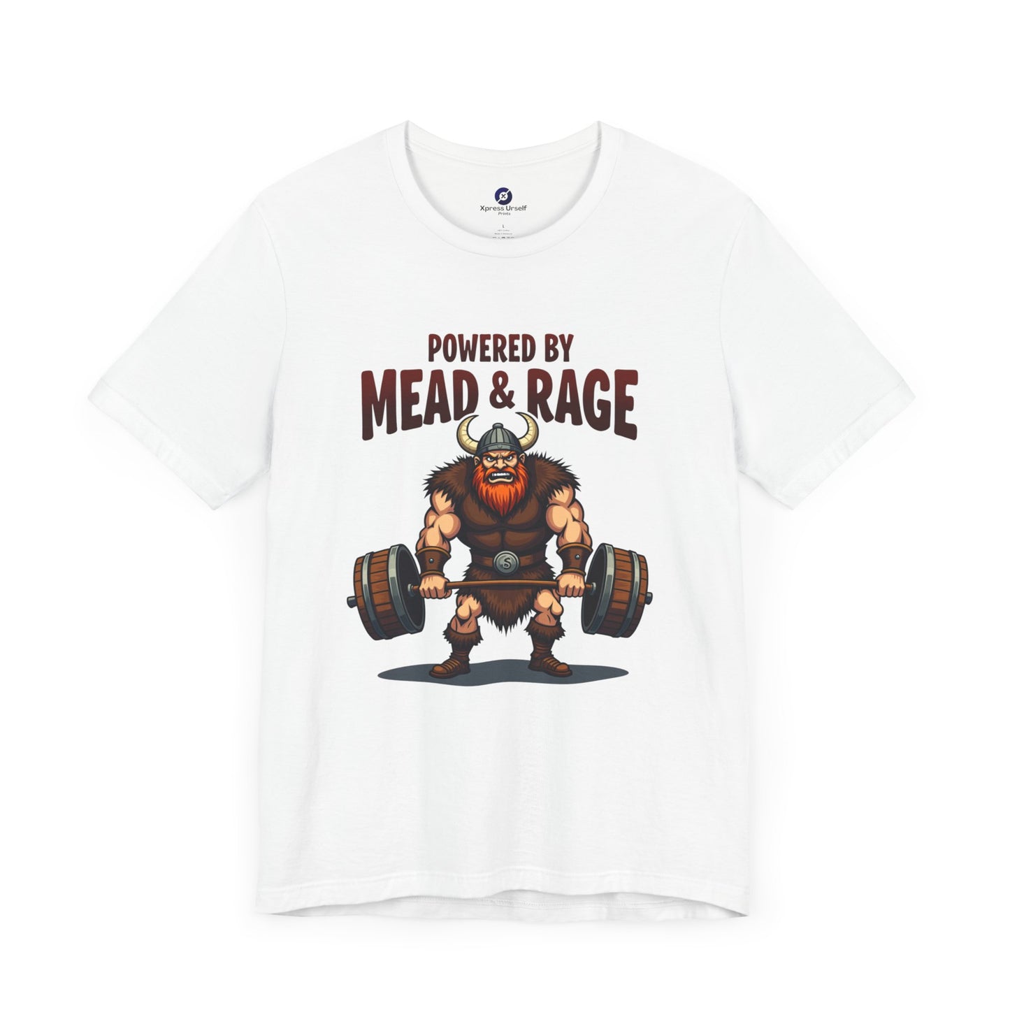 Powered by Mead & Rage Unisex Gym Tee