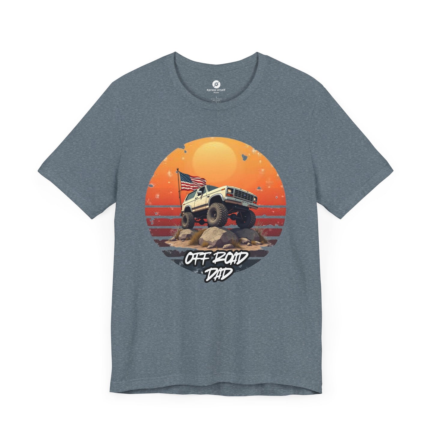 Off-Road Dad Tee - Adventure-Ready Unisex Jersey Short Sleeve Shirt