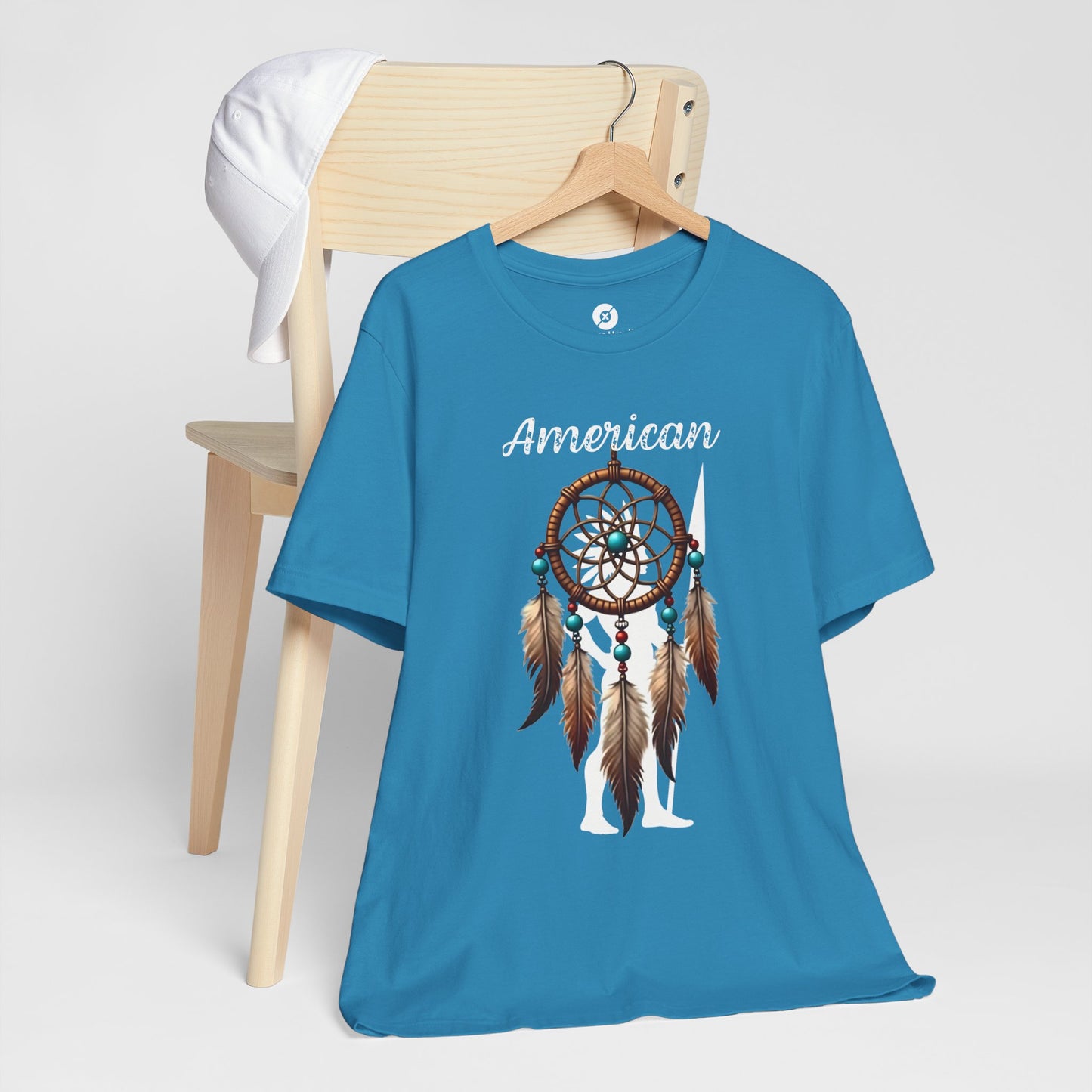 American Dream Catcher Unisex Tee - Bohemian Style Short Sleeve Shirt