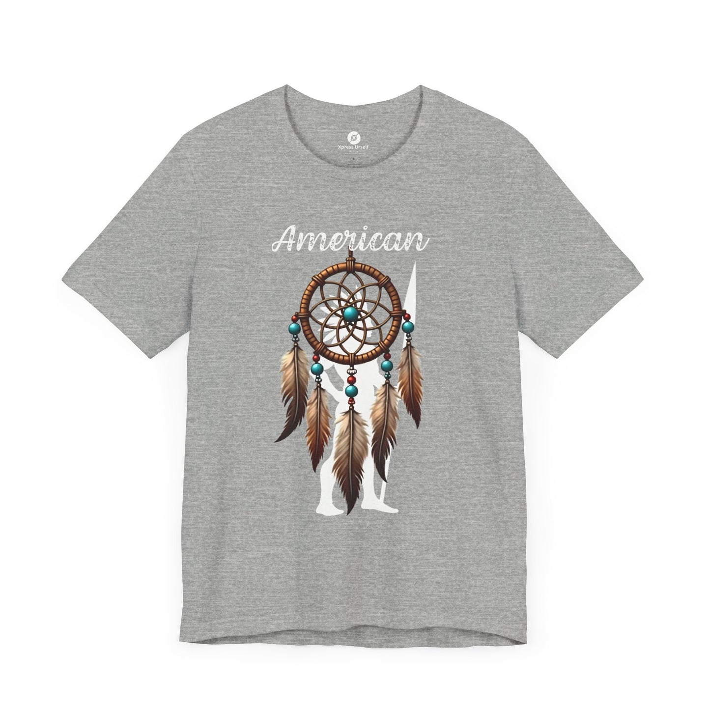 American Dream Catcher Unisex Tee - Bohemian Style Short Sleeve Shirt