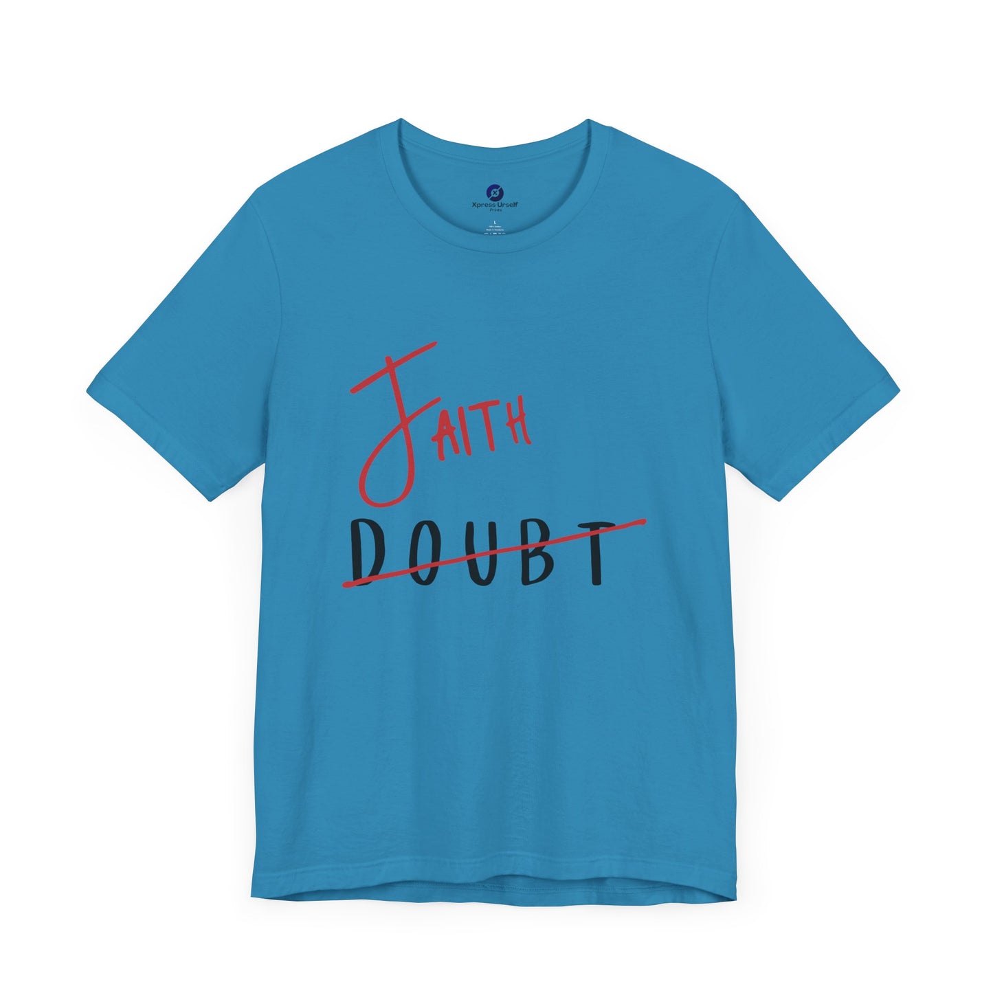 Faith Over Doubt Unisex Jersey Tee